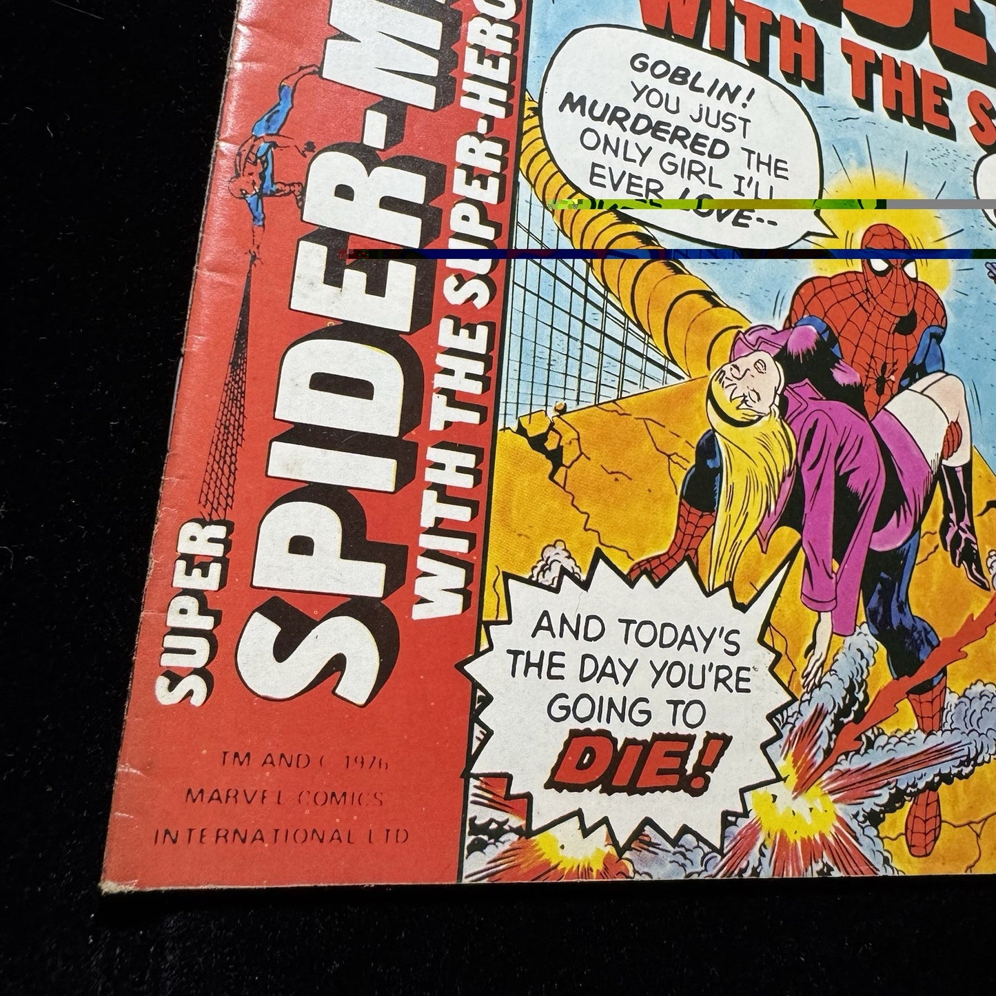 Super Spider-Man With The Super-Heroes 171 - Bronze Age Marvel Uk Comics 1976