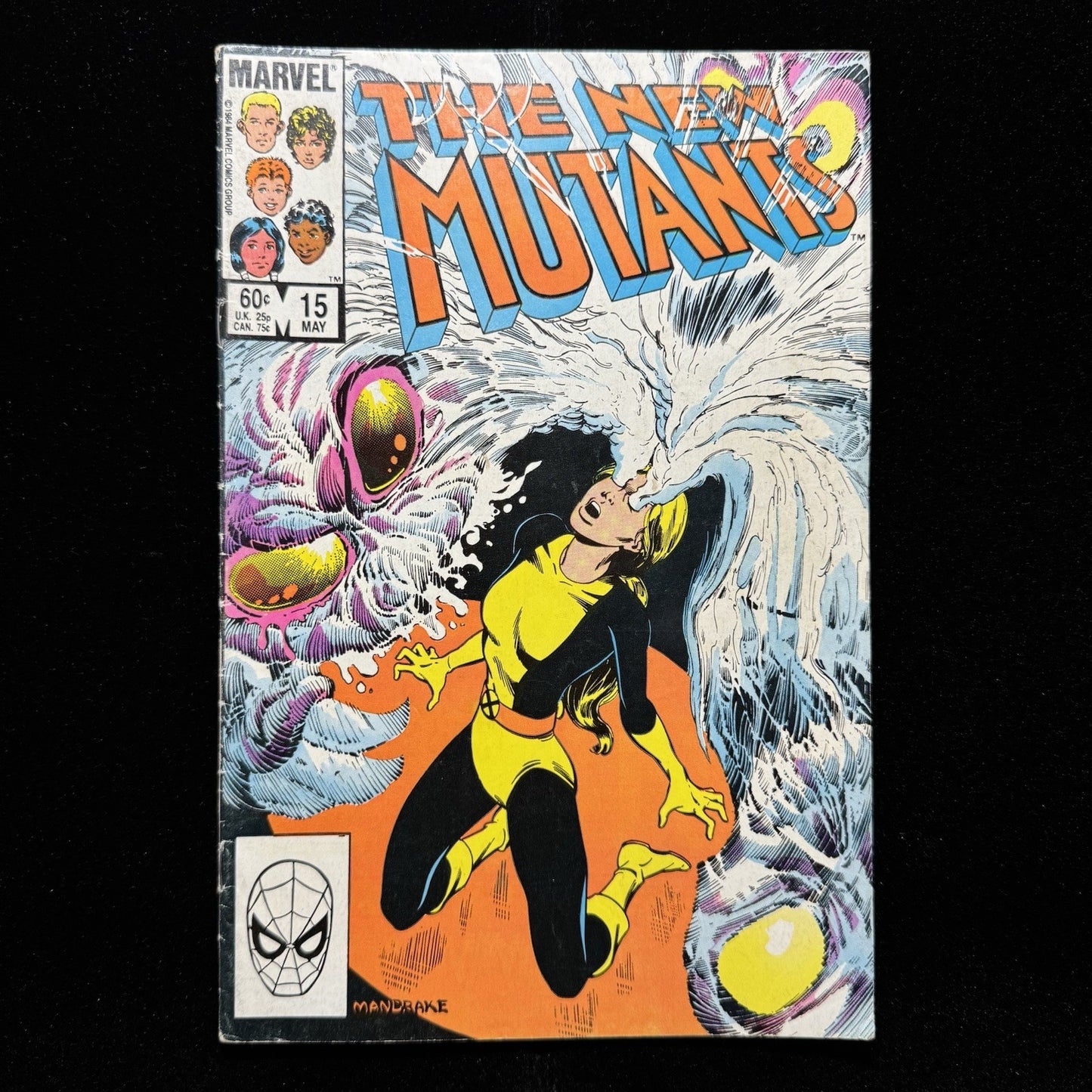 New Mutants 15 - Copper Age Marvel Comics 1984