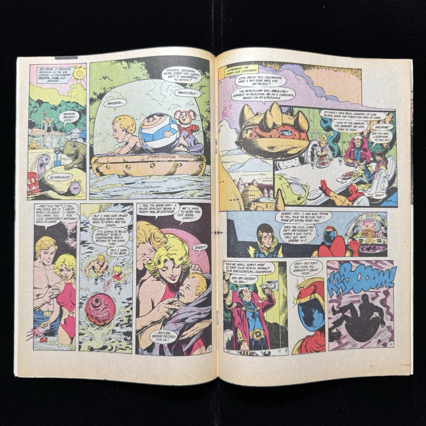 Tales Of The Legion Of Super-Heroes 335 - Copper Age Dc Comics 1986