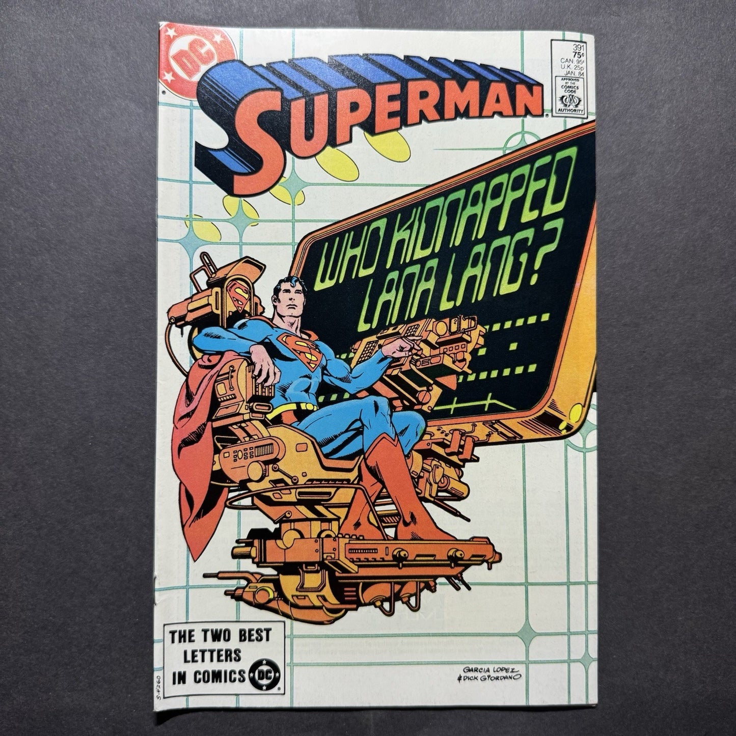 Superman 391/ Copper Age Dc Comics 1984