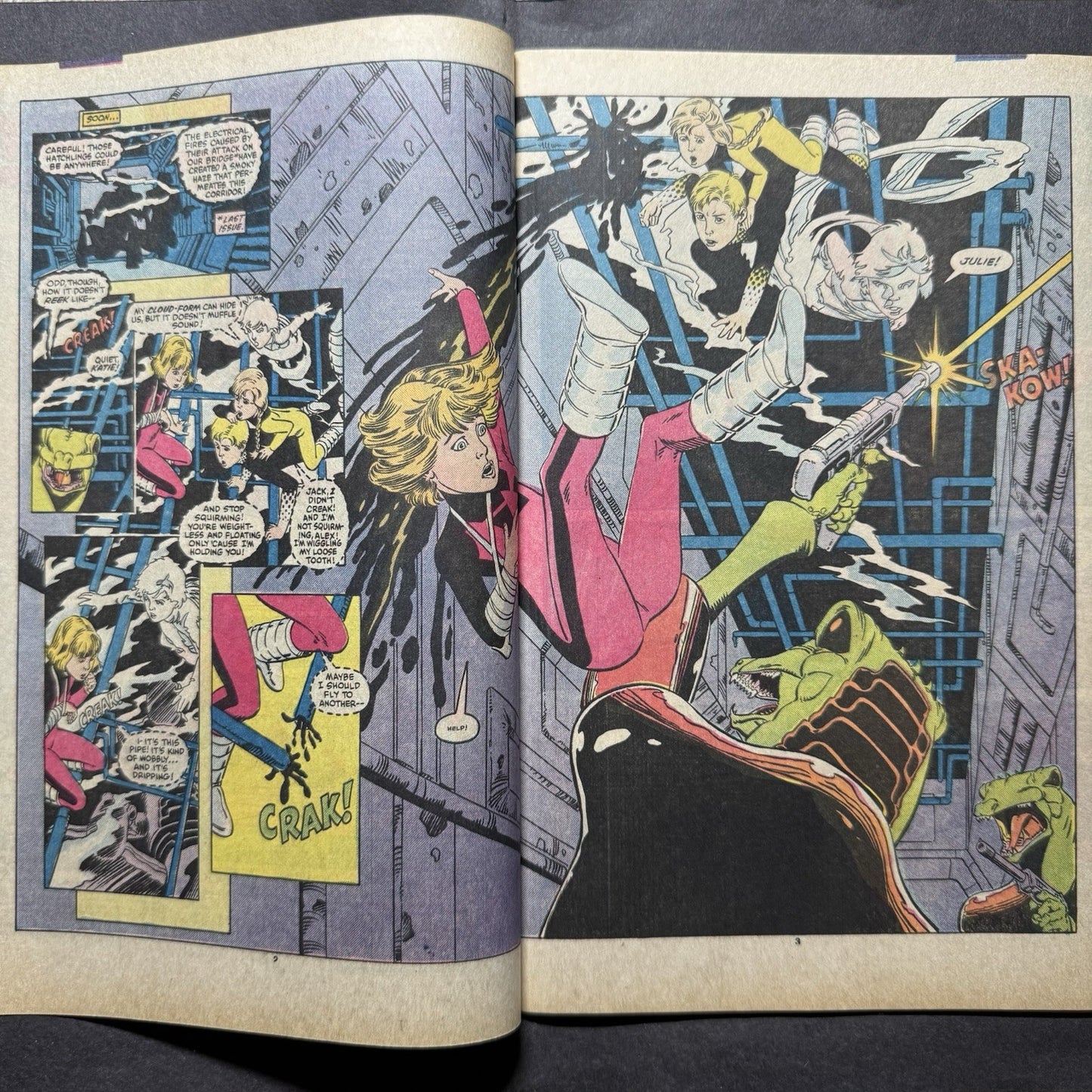 Power Pack 4 - Copper Age Marvel Comics 1984