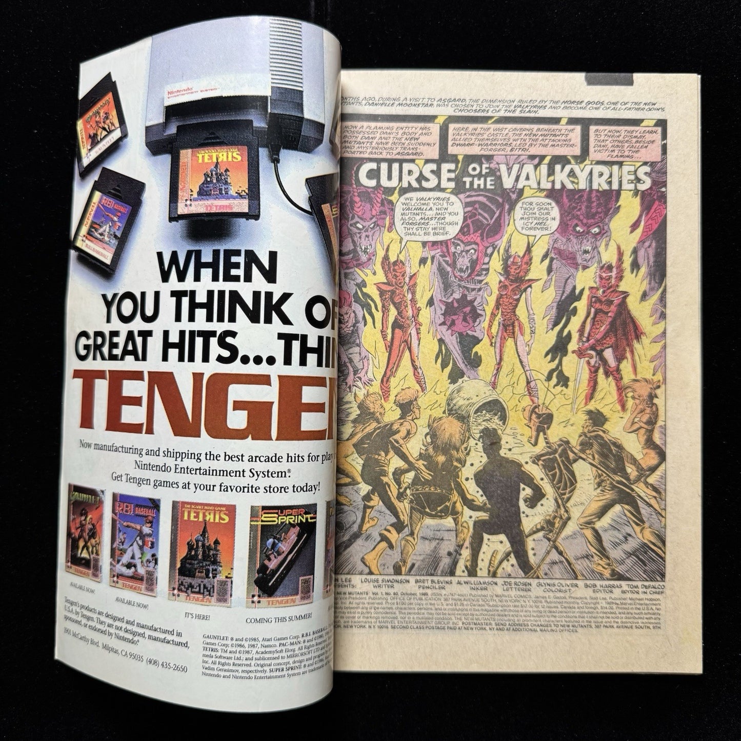 New Mutants 80 - Copper Age Marvel Comics 1989