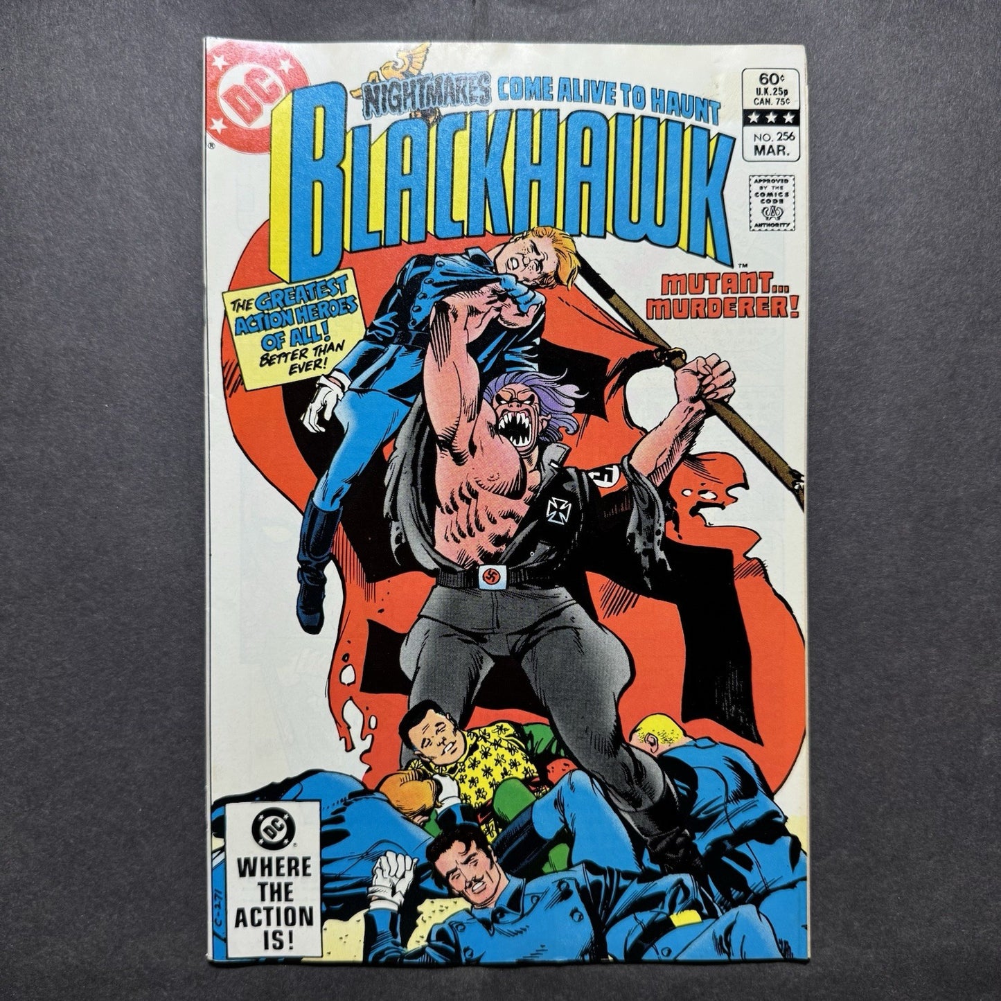 Blackhawk 256 - Bronze Age Dc Comics 1983