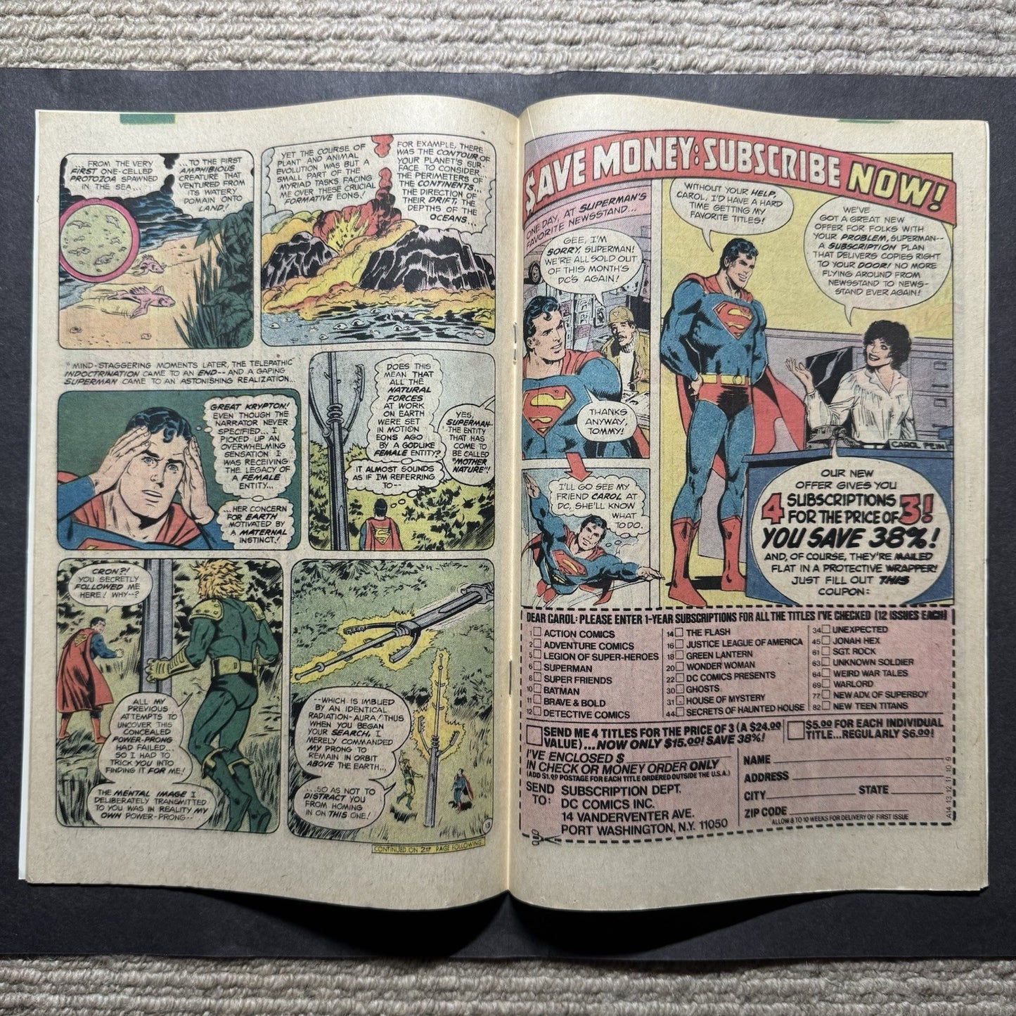 Superman 358 - Bronze Age Dc Comics 1981