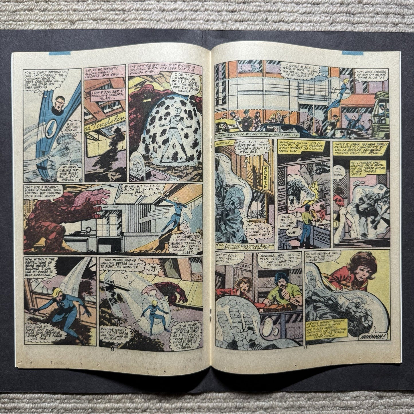 Fantastic Four 232 - 1st Appearance Of Elementals Of Doom - Bronze Age 1981
