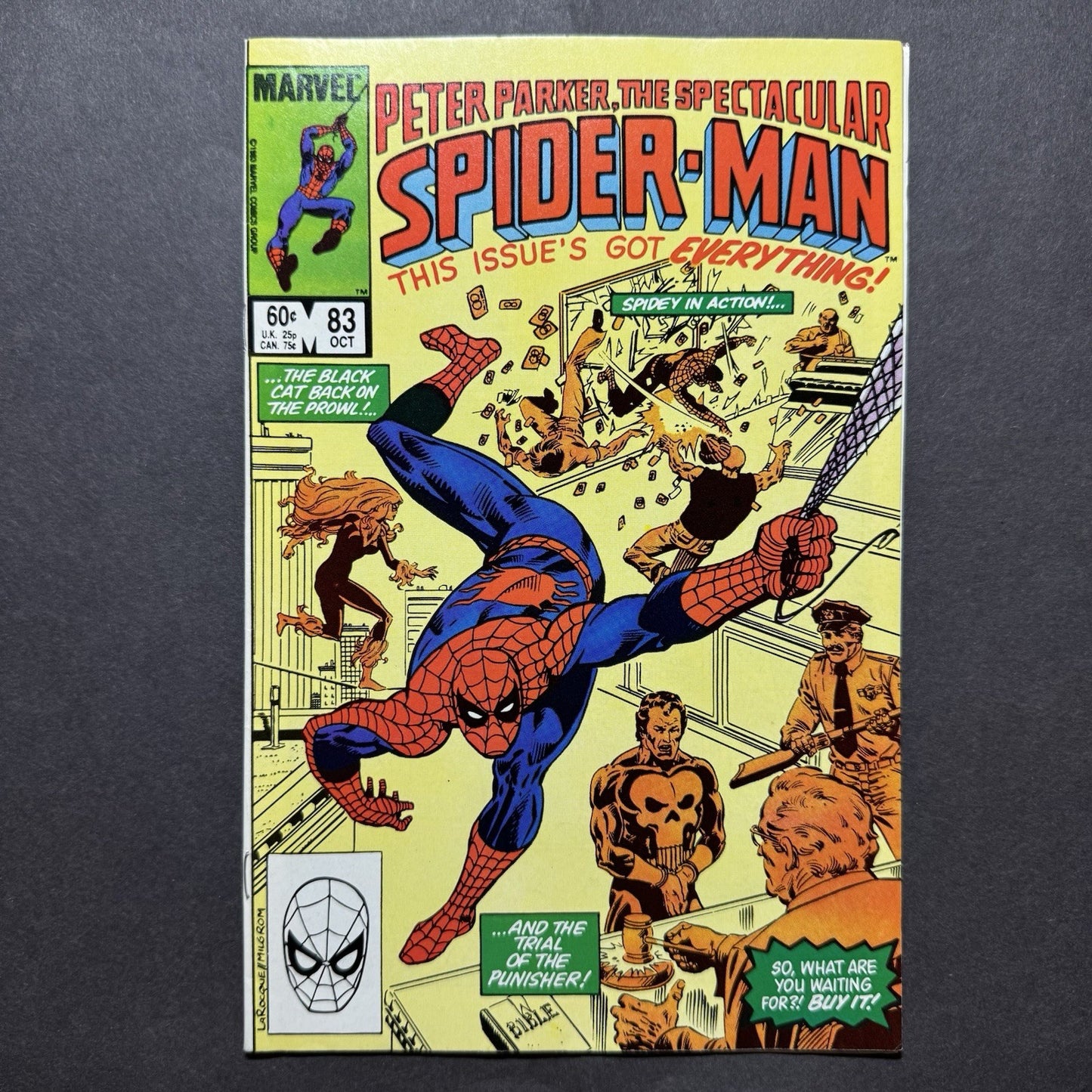 Spectacular Spider-Man 83 - Bronze Age Marvel Comics 1983