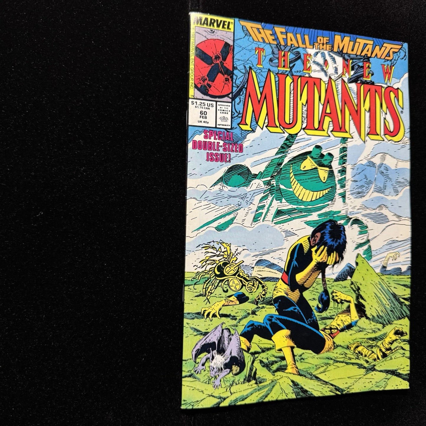 New Mutants 60 - Death Of Cypher - Copper Age Marvel Comics 1988