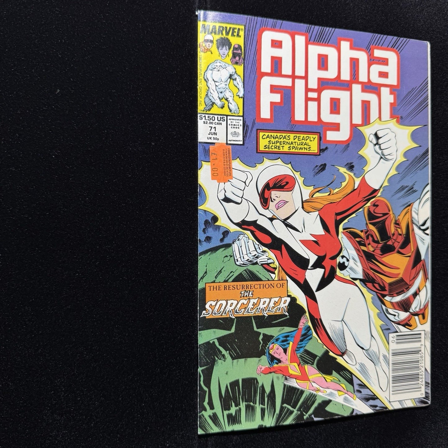 Alpha Flight 71 - Copper Age Marvel Comics 1989