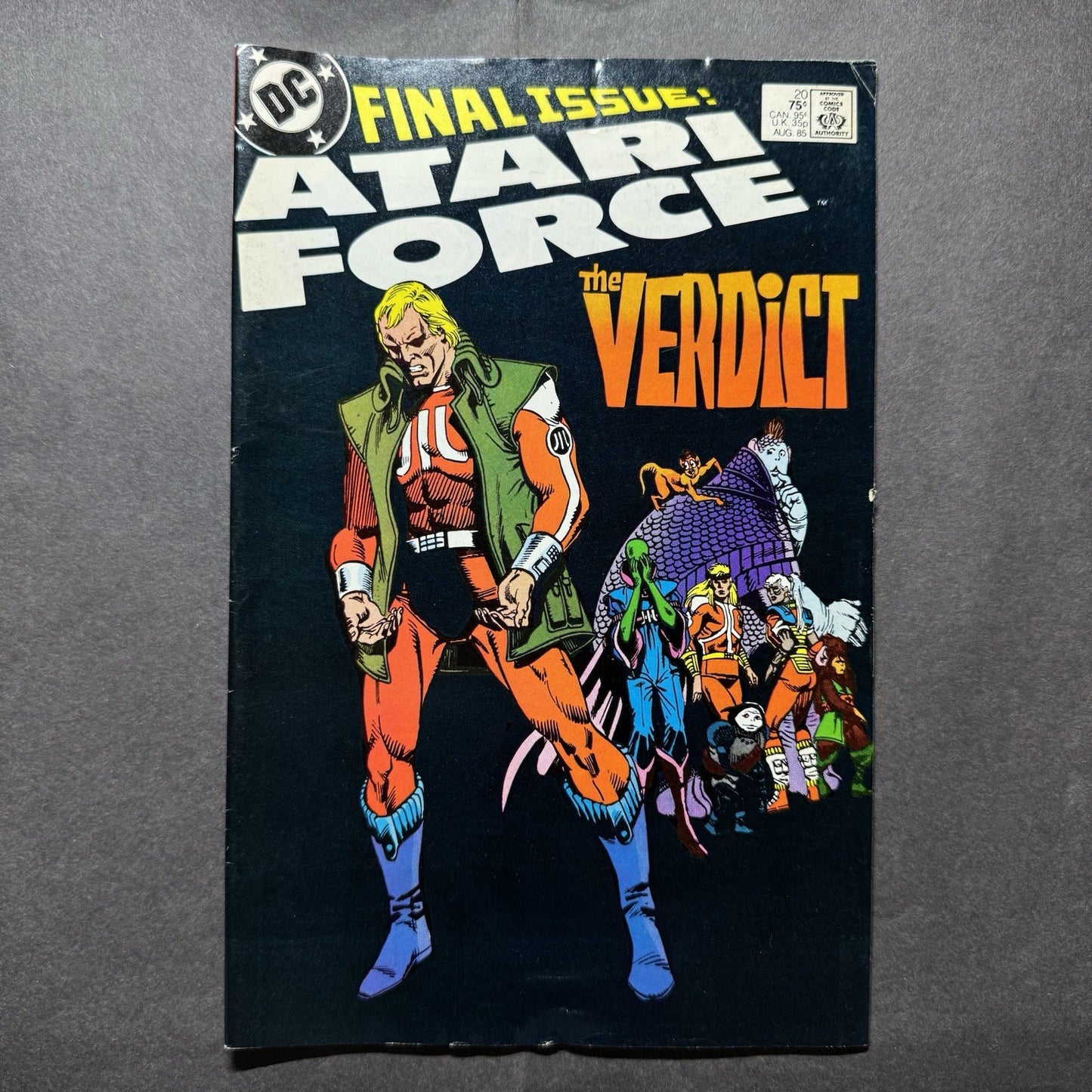 Atari Force 20 - Copper Age Dc Comics 1985