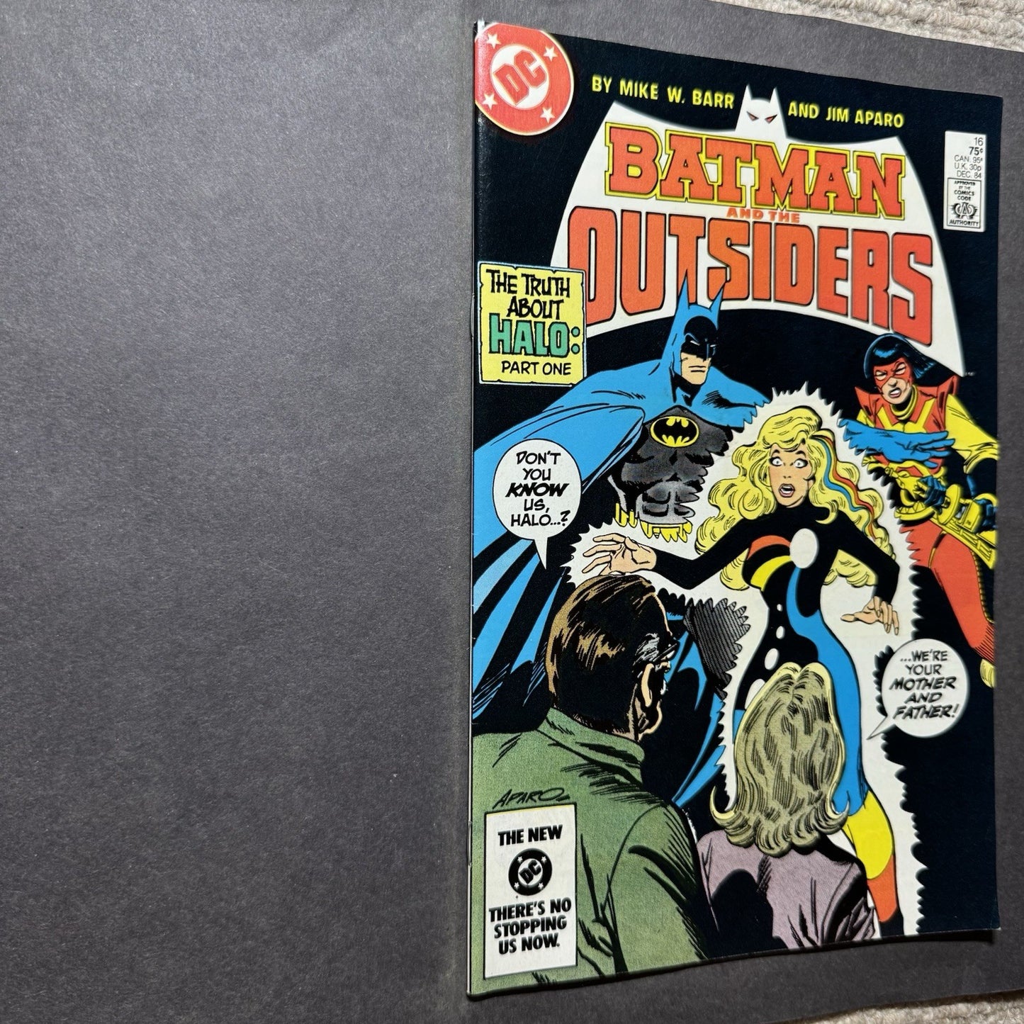 Batman And The Outsiders 16 - Copper Age Dc  Comics 1984