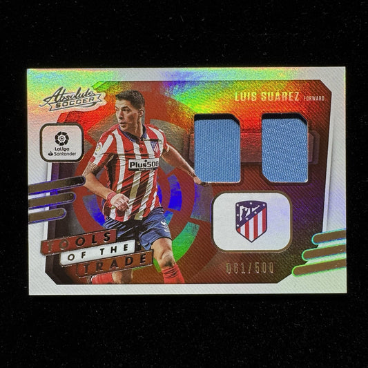 Luis Suarez Tools of the Trade Dual Patch /500Absolute 2020-21 Atletico Madrid