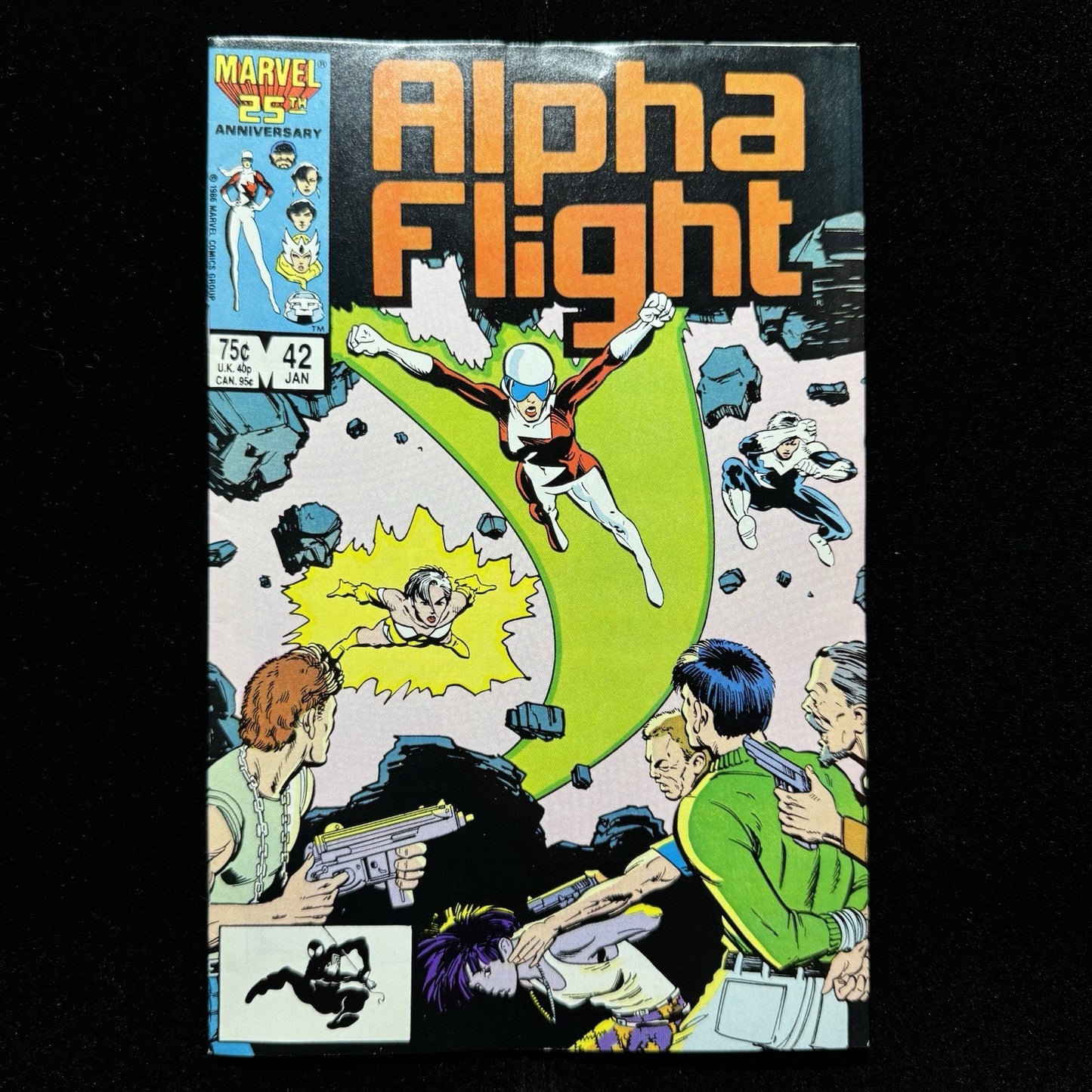Alpha Flight 42 - Copper Age Marvel Comics 1987