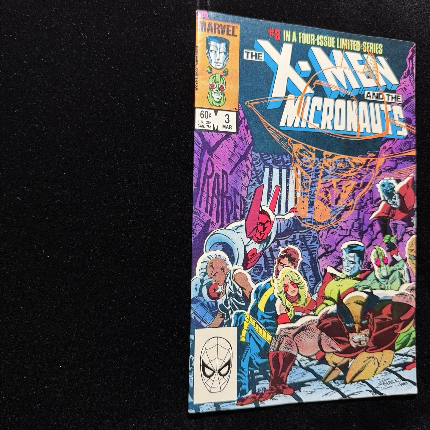 X-Men And The Micronauts 3 - Copper Age Marvel Comics 1984