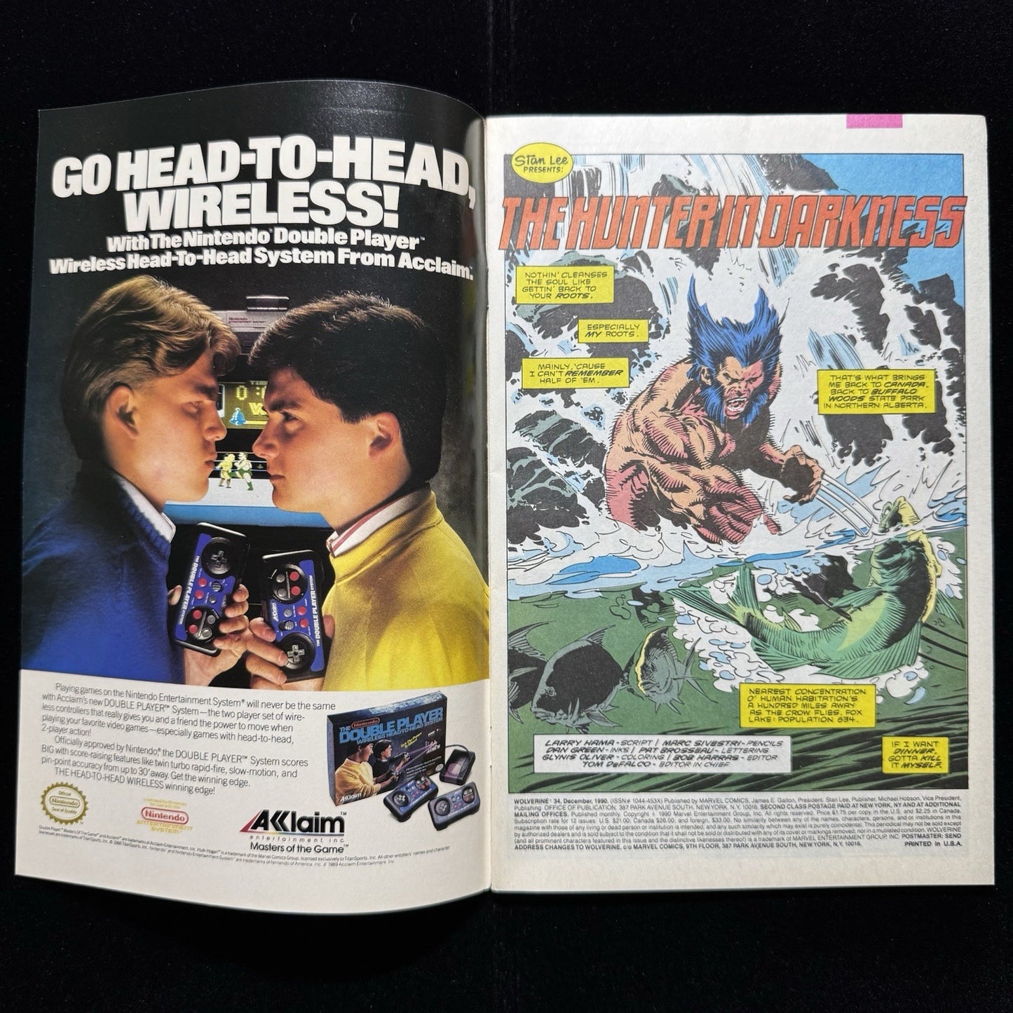 Wolverine 34 - Copper Age Marvel Comics 1990