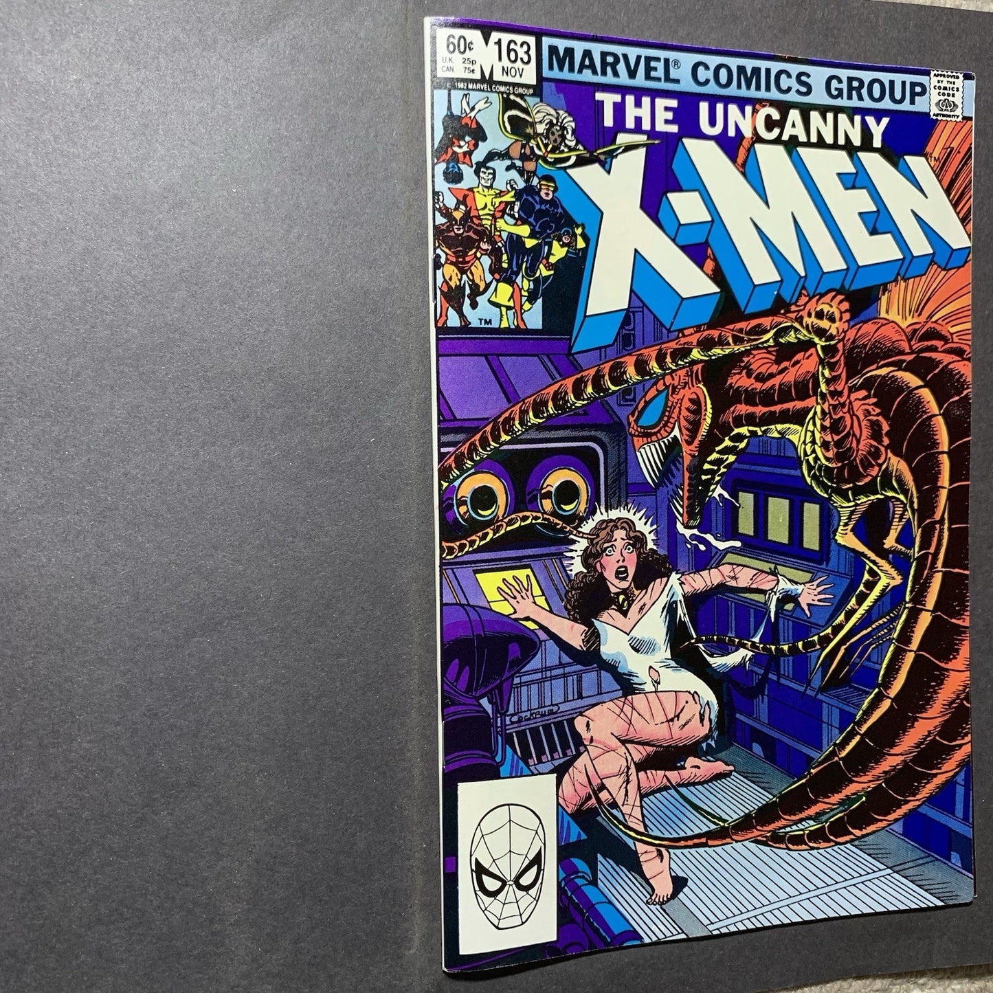 Uncanny x-men 163/ Bronze Age marvel comics 1982