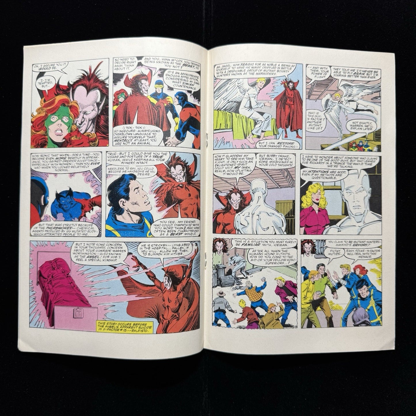 Mephisto Vs The X-Factor 2 - Copper Age Marvel Comics 1987