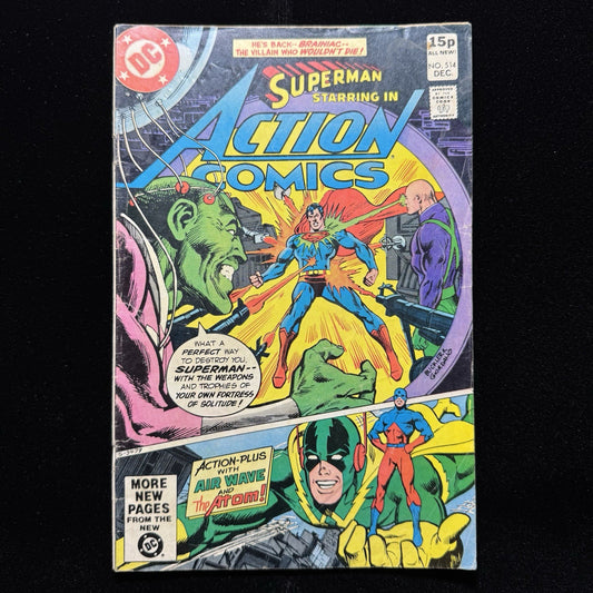 Action Comics 514 - Bronze Age Dc Comics 1980