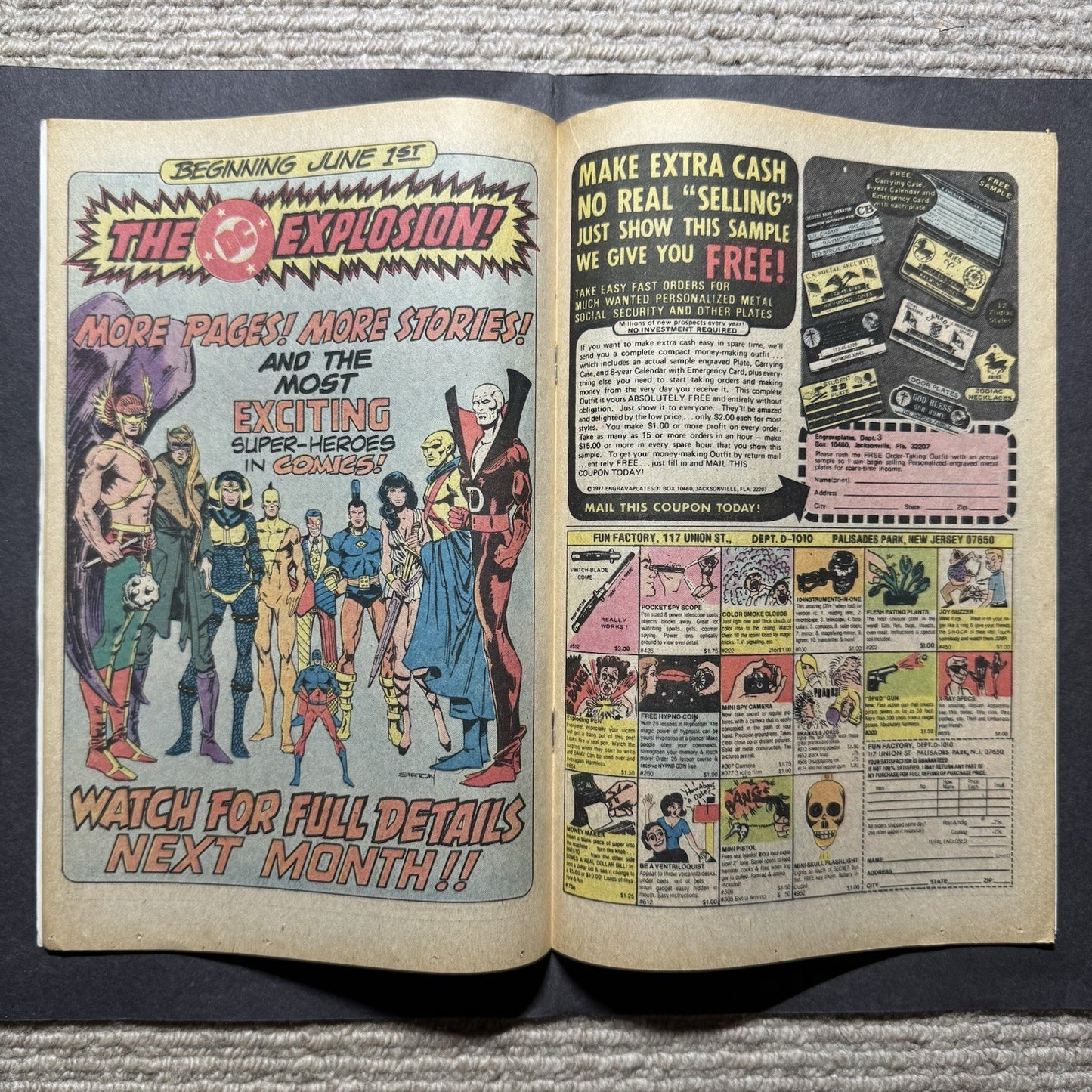 Doorway To Nightmare 4 - Bronze Age Dc Comics 1978