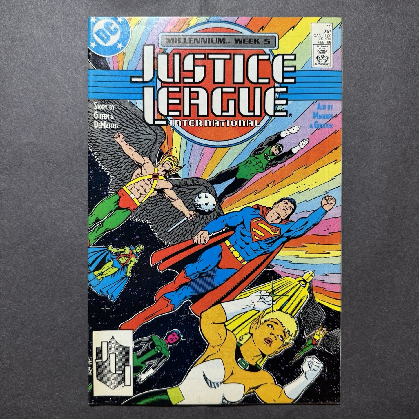 Justice League International 10/ Copper Age Dc Comics 1988
