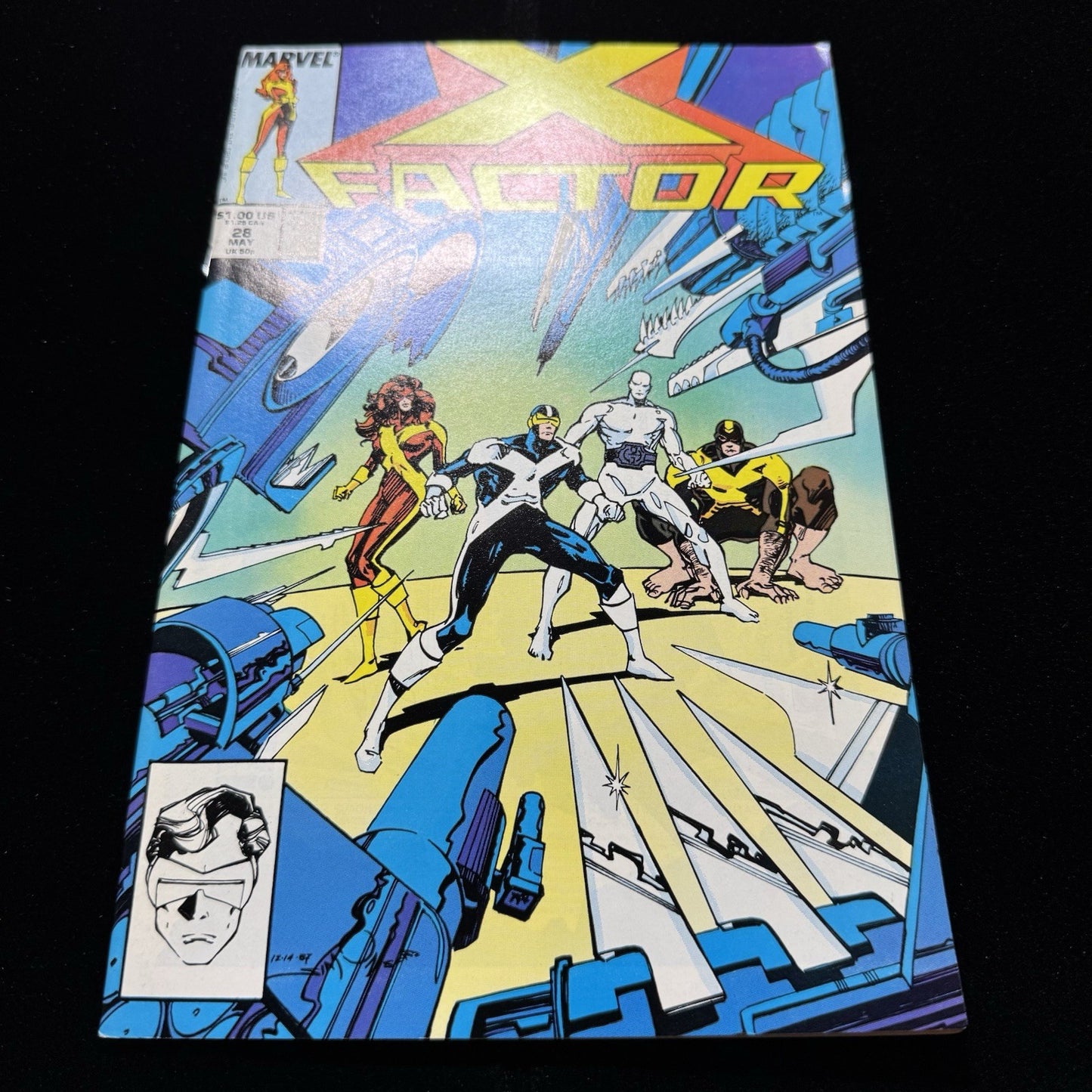 X-Factor 28 - 1st Appearance Of Infectia - Copper Age Marvel Comics 1988