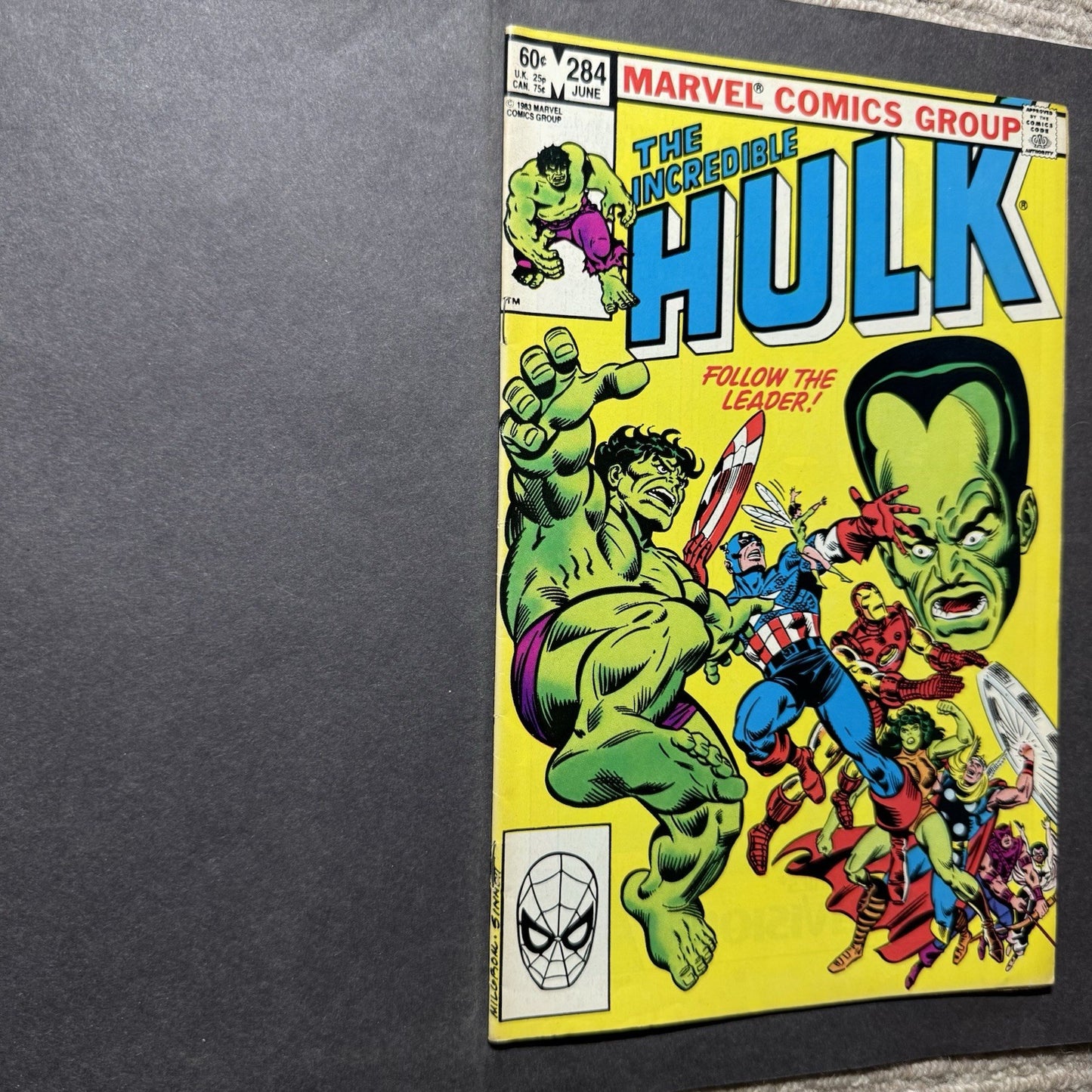 Incredible Hulk 284/ Bronze Age Marvel Comics 1983