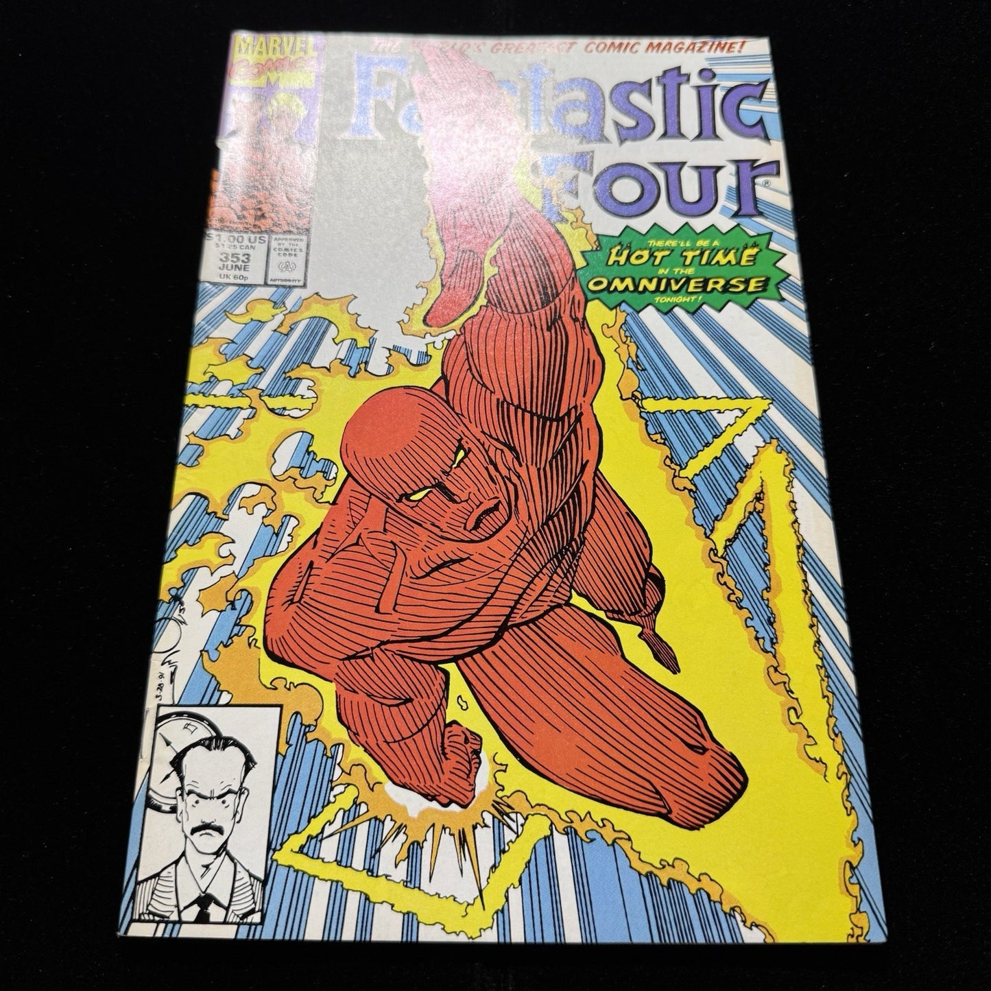 Fantastic Four 353 - 1st Appearance Of Mobius - Copper Age Marvel Comics 1991