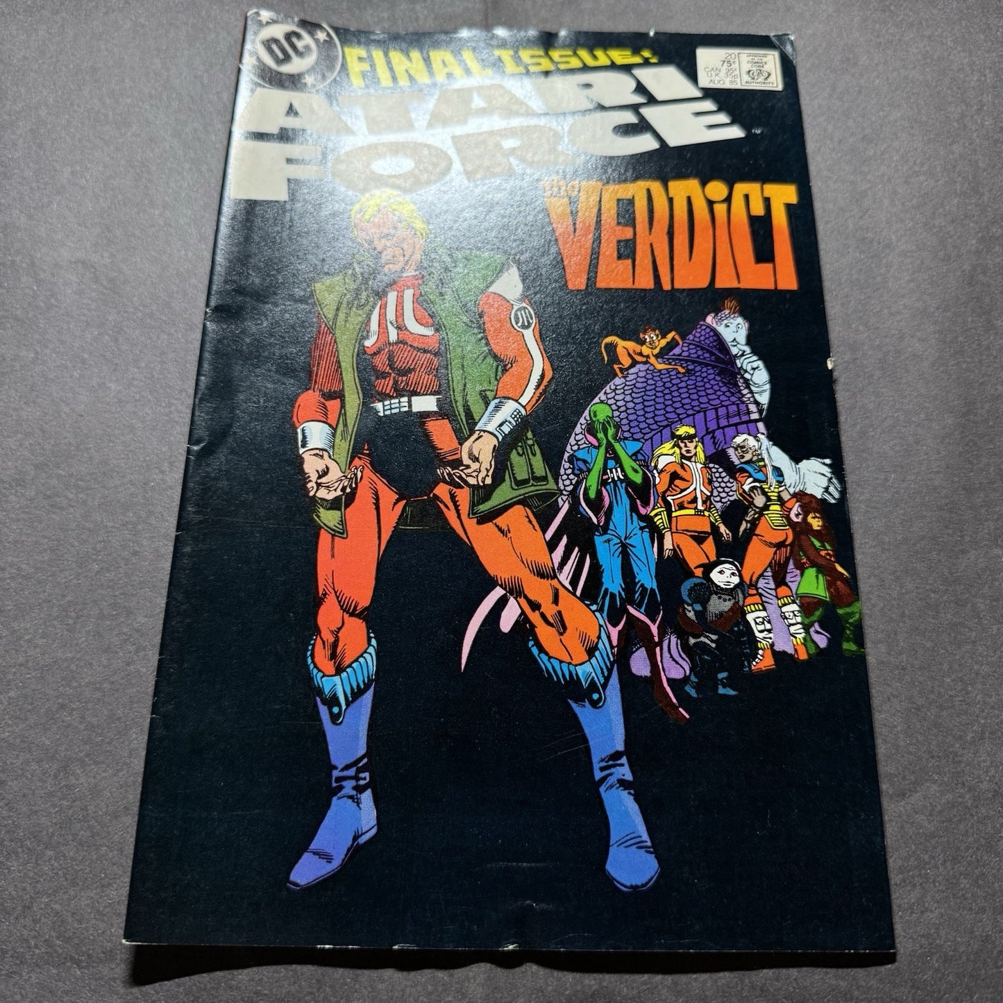 Atari Force 20 - Copper Age Dc Comics 1985