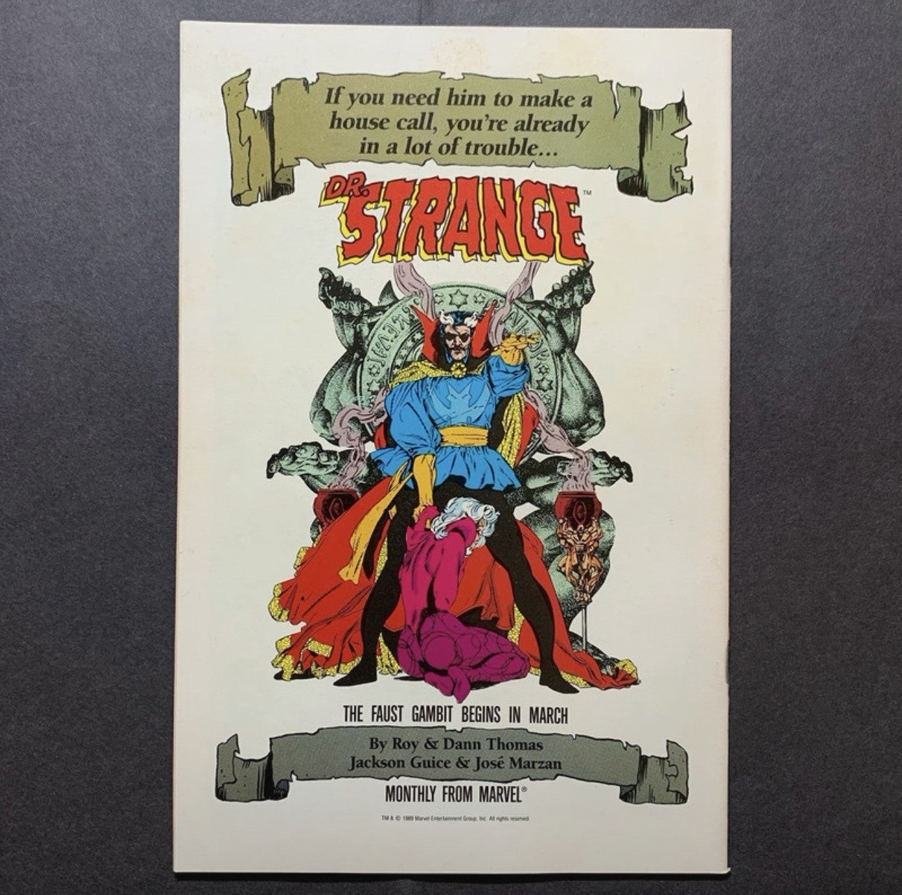 Marc Spectre Moon Knight 3 - Copper Age Marvel Comics 1989