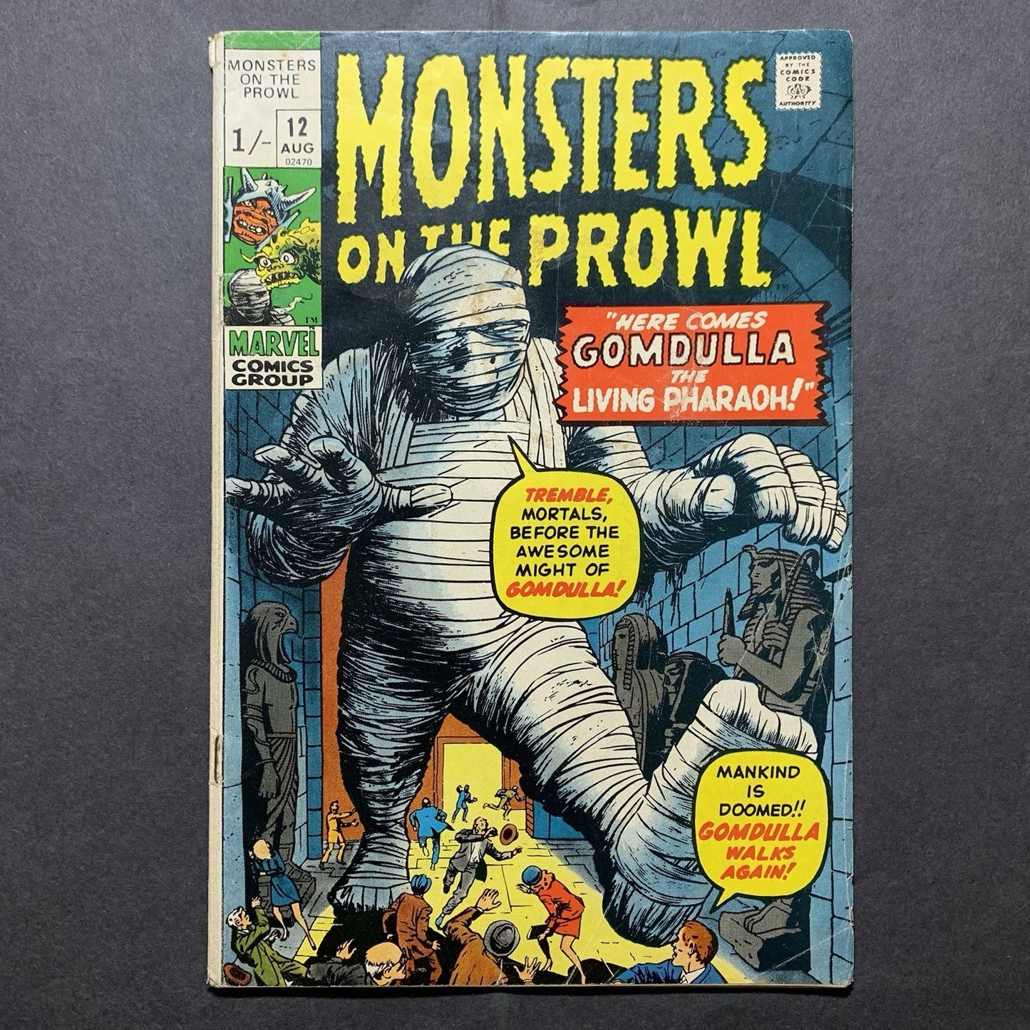 Monsters On The Prowl 12 - Bronze Age Marvel Comics 1971
