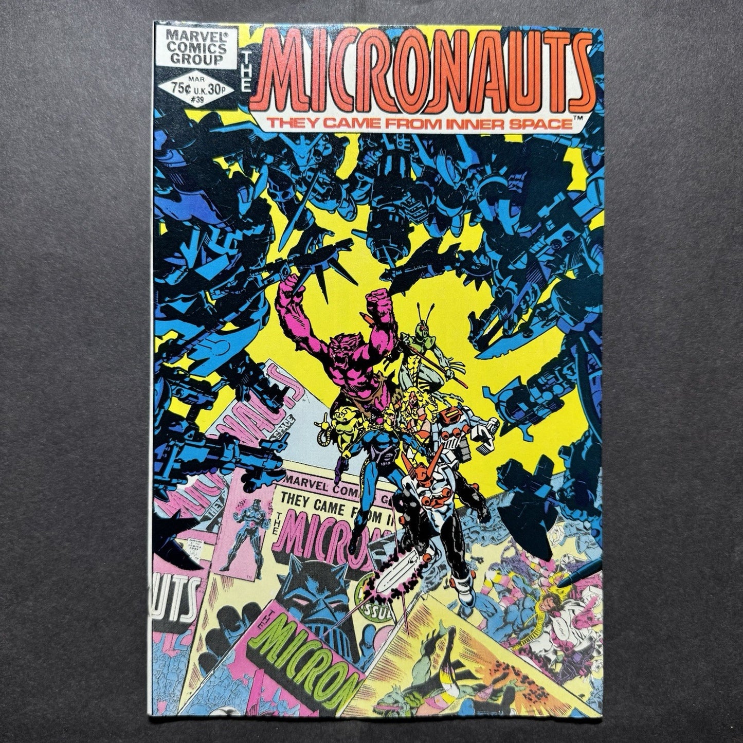 Micronauts 39 - Bronze Age Marvel Comics 1982