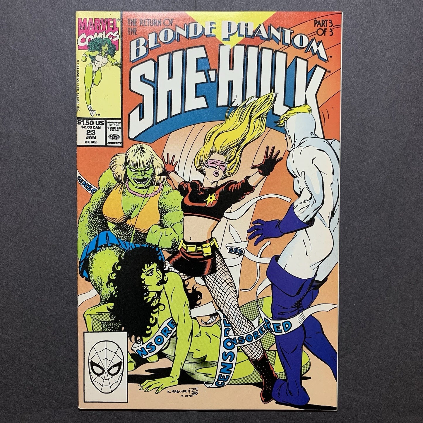 Sensational She Hulk 23/ Copper Age Marvel Comics 1991