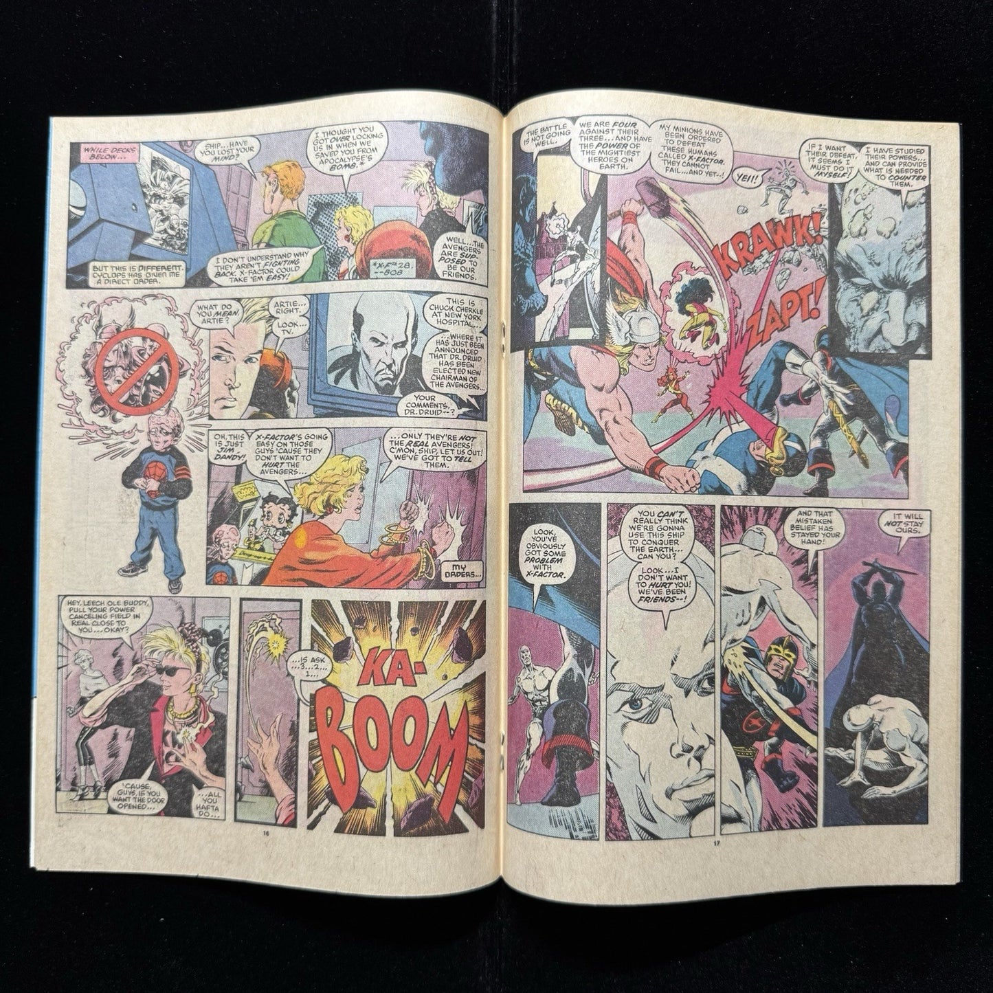 X-Factor 32 - 1st Appearance Of N’astirh - Copper Age Marvel Comics 1988