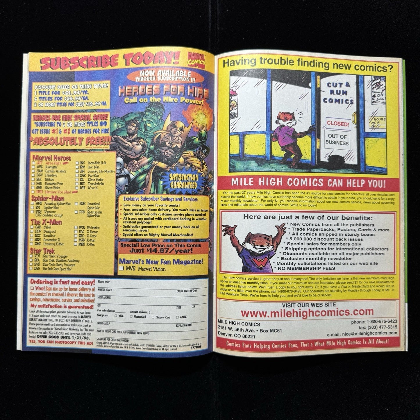 Fantastic Four 11 - Modern Age Marvel Comics 1997