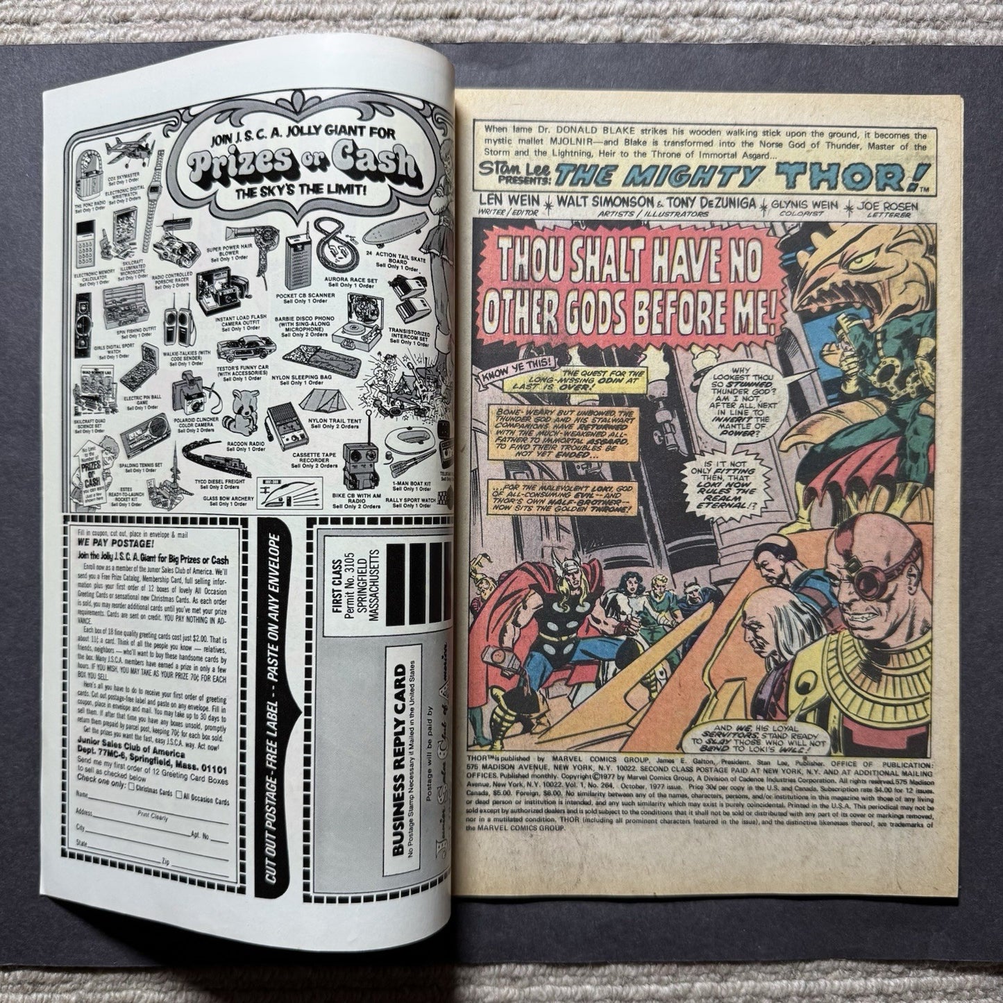 Thor 264 - Bronze Age Marvel Comics 1977