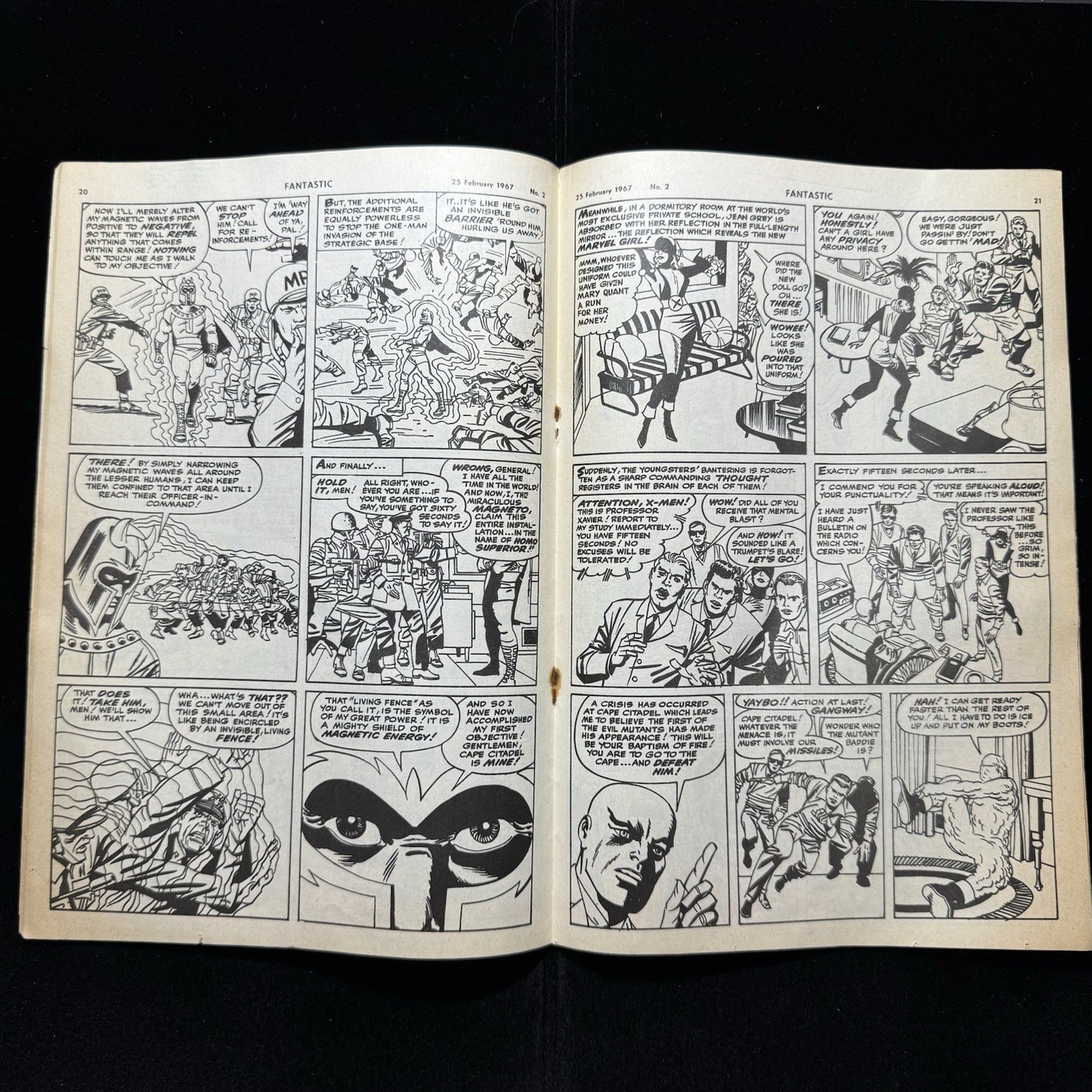 Fantastic! 2 - British Comics - Silver Age Odhams/ IPC Magazines Comics 1967
