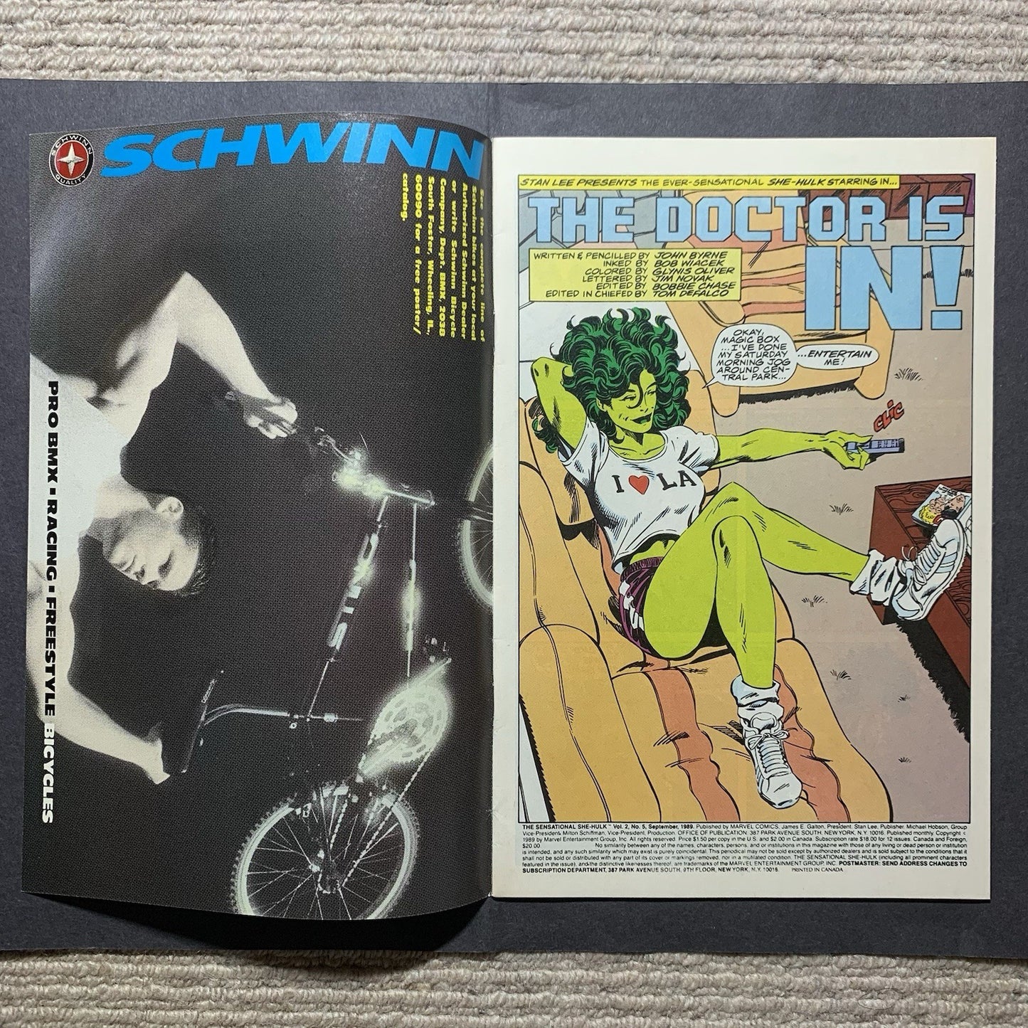 Sensational She Hulk 5/ Copper Age Marvel Comics 1989