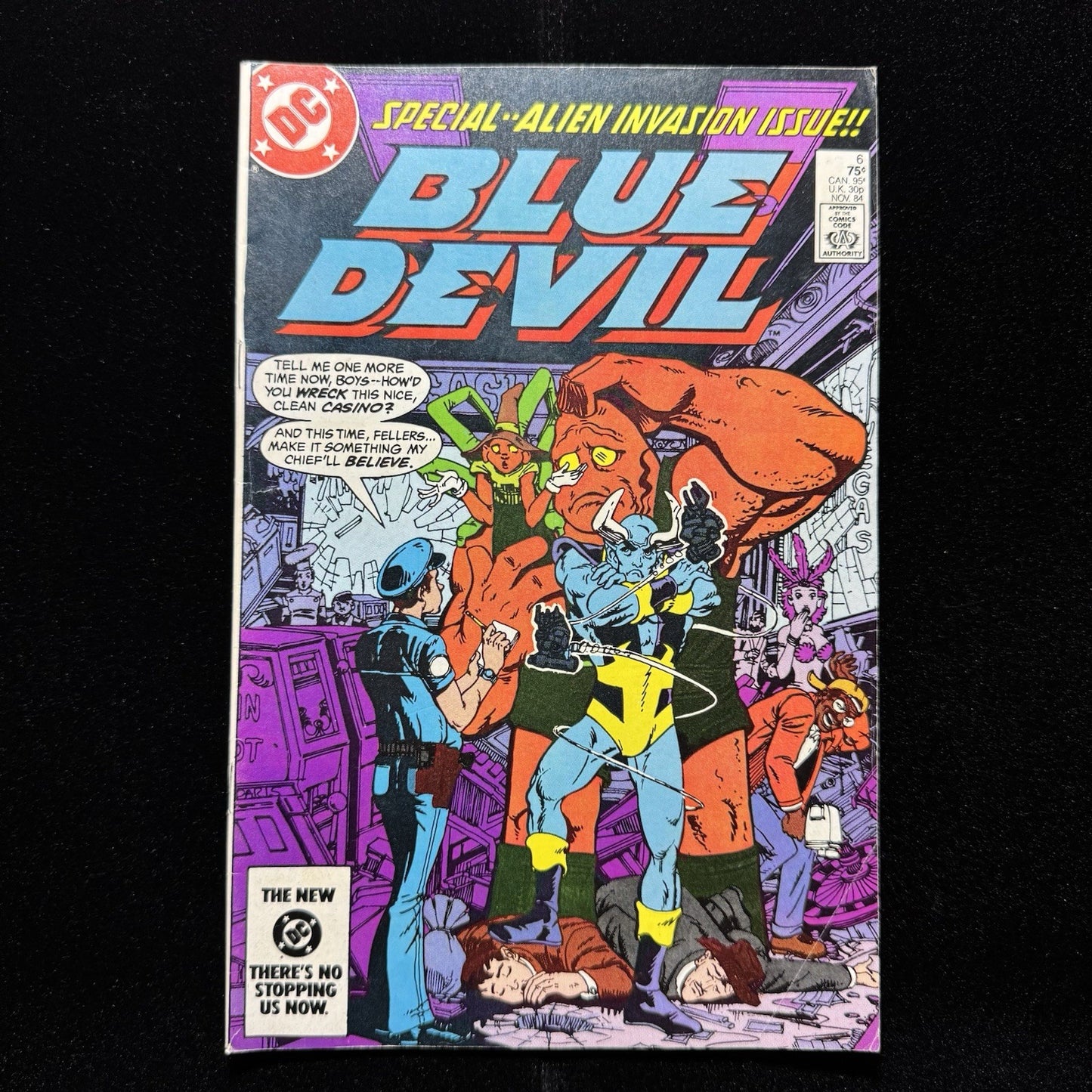 Blue Devil 6 - 1st Appearance Of Bolt - Copper Age Dc Comics 1984