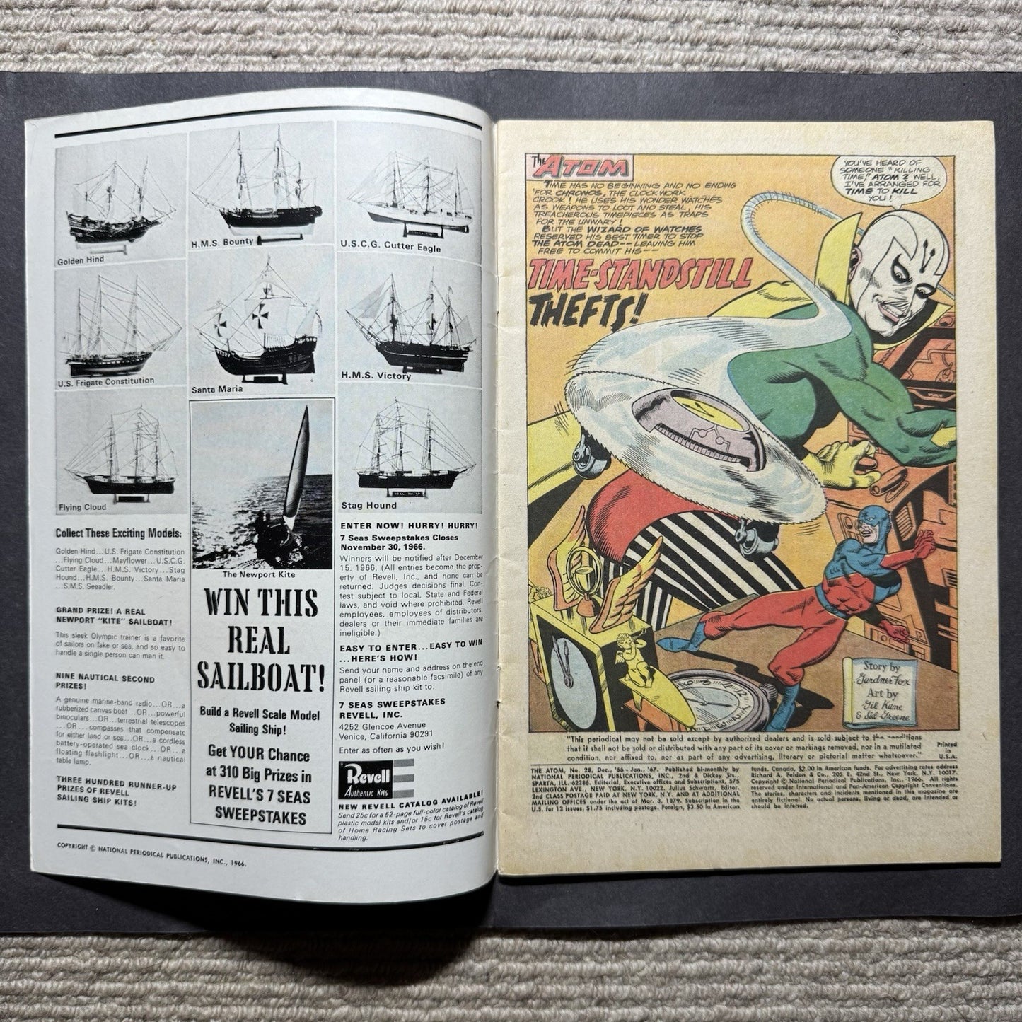 Atom 28 - Silver Age Dc Comics 1967