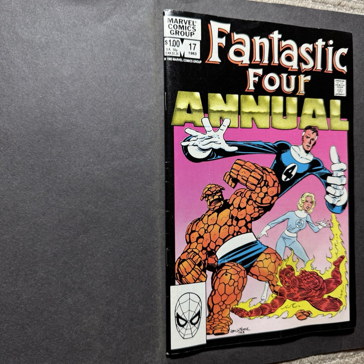 Fantastic Four Annual 17 - Bronze Age Marvel Comics 1983