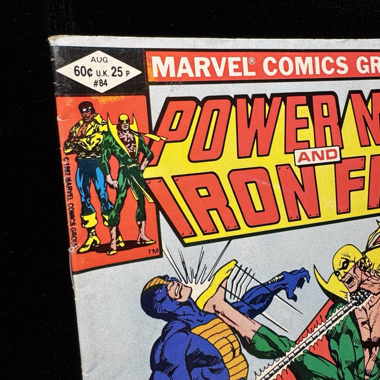 Power Man And Iron Fist 84 - 2nd Cover App Sabretooth - Bronze Age Marvel 1982