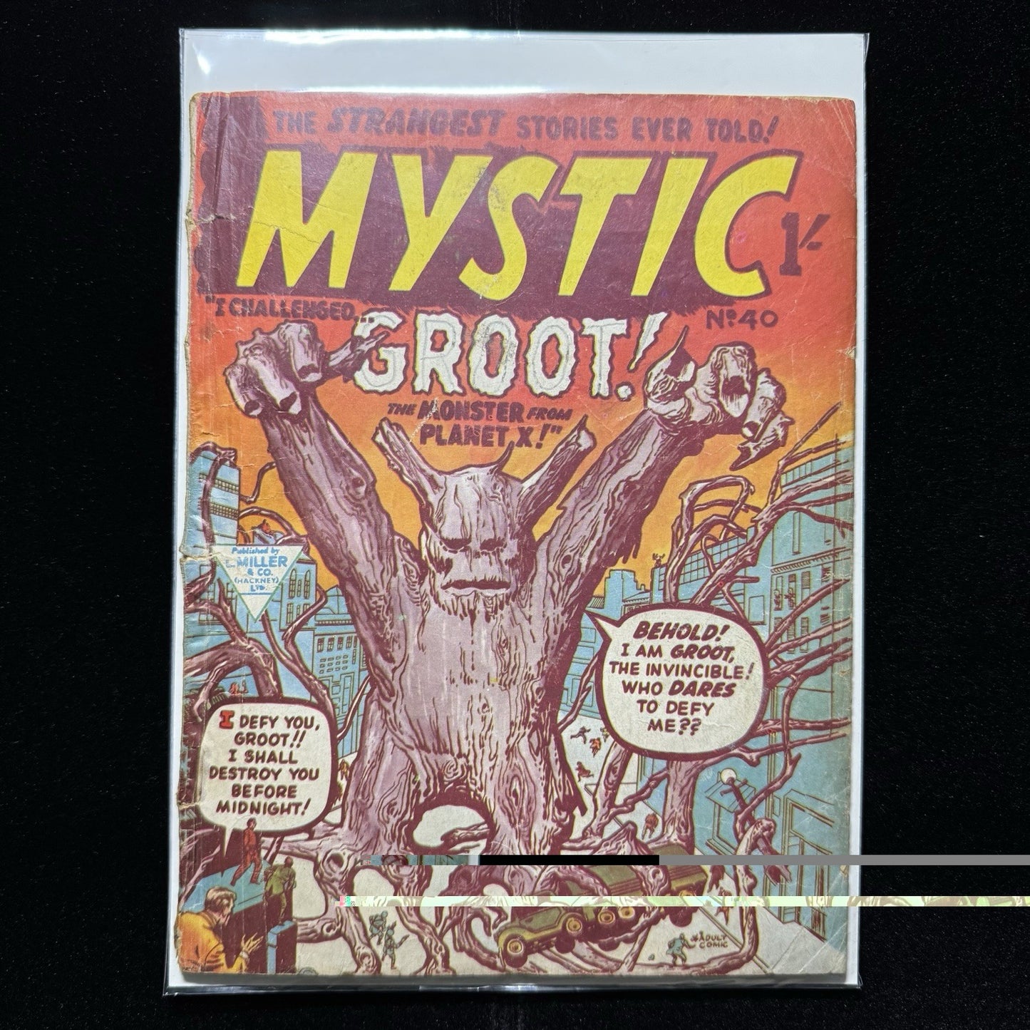 Mystic 40 - Uk Edition L Miller & Co Ltd - Silver Age Marvel Comics 1963