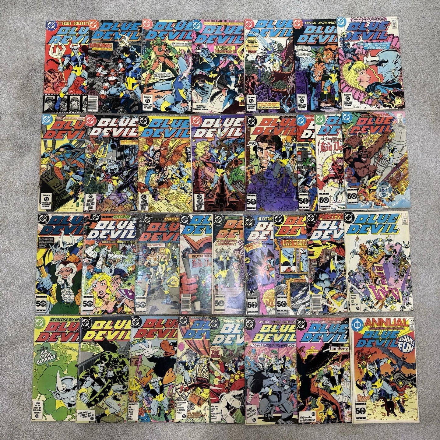 Blue Devil 1-31 + Annual 1 - Full Set - Comic Bundle - Copper Age Dc Comics 1985
