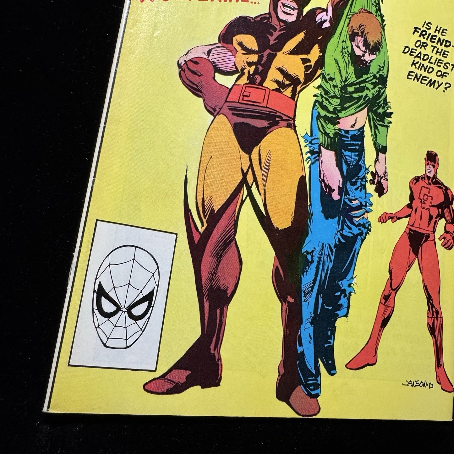 Daredevil 196 - 1st Meeting Of Daredevil And Wolverine - Bronze Age Marvel 1983