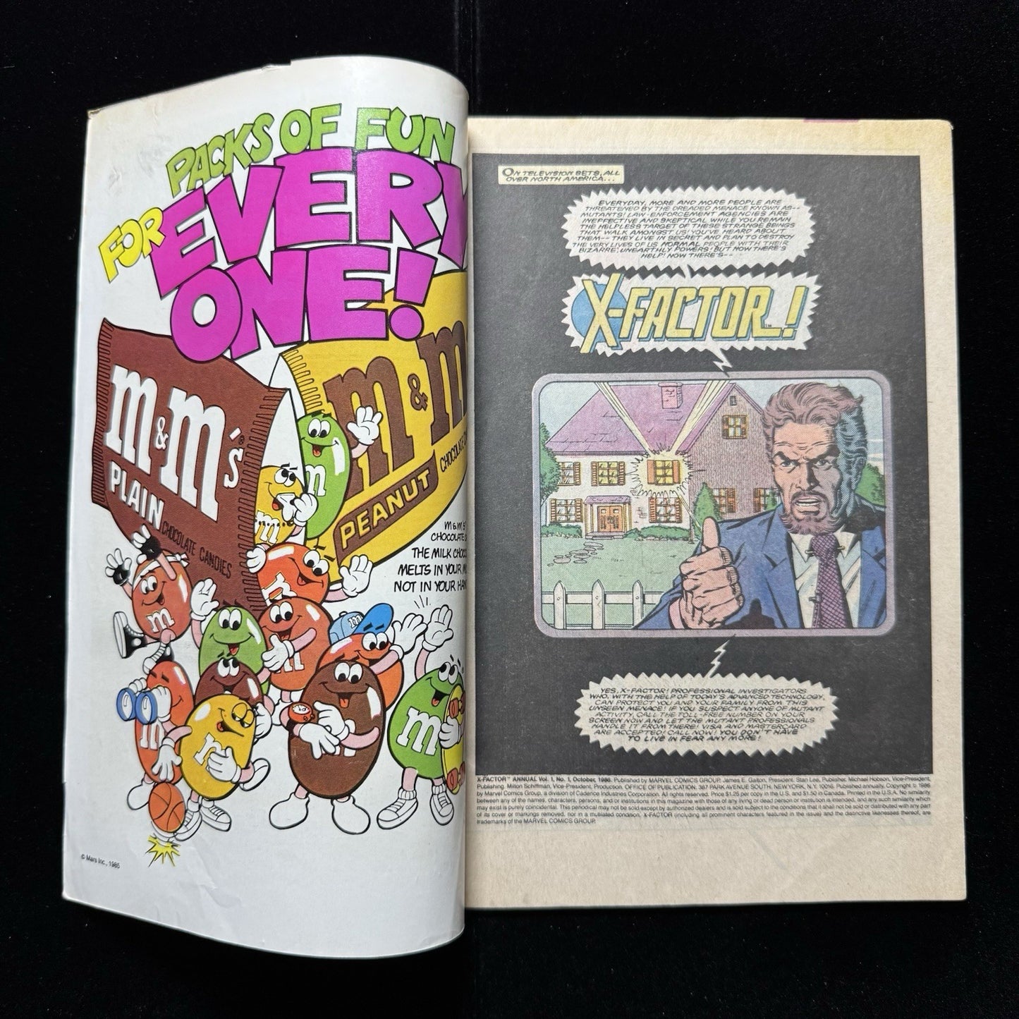 X-Factor Annual 1 - Copper Age Marvel Comics 1986