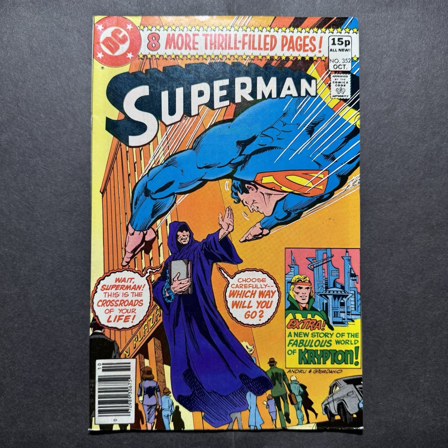 Superman 352 - Bronze Age Dc Comics 1980