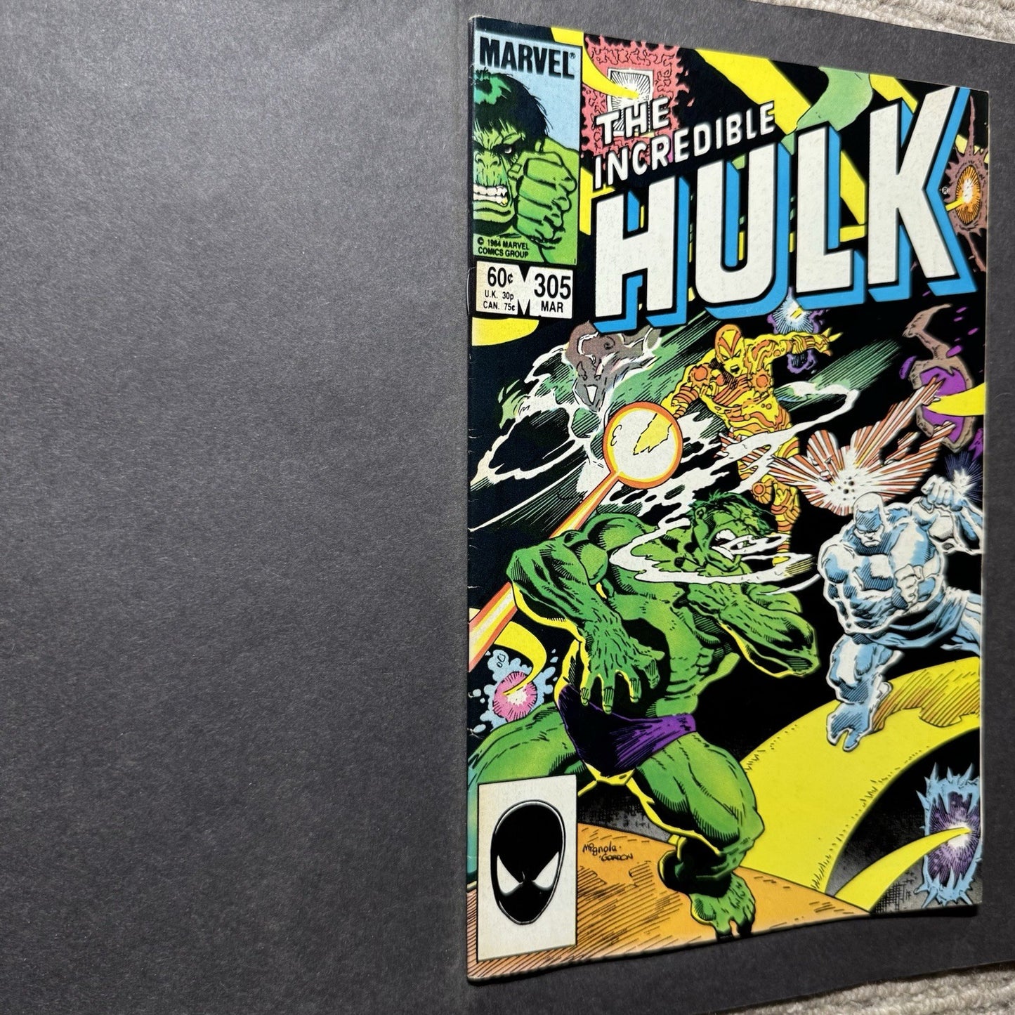 Incredible Hulk 305/ Copper Age Marvel Comics 1985