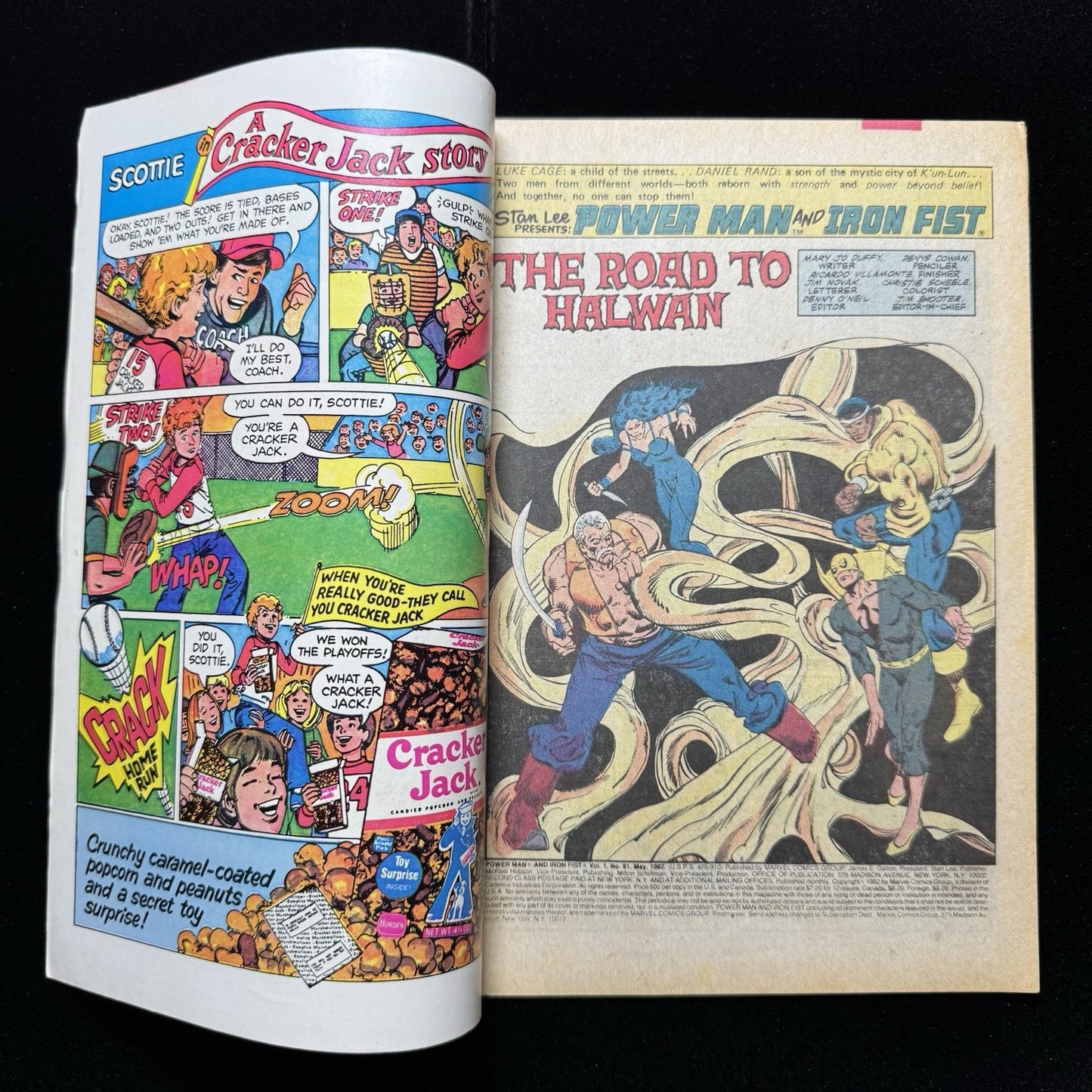 Power Man And Iron Fist 81 - Bronze Age Marvel Comics 1982