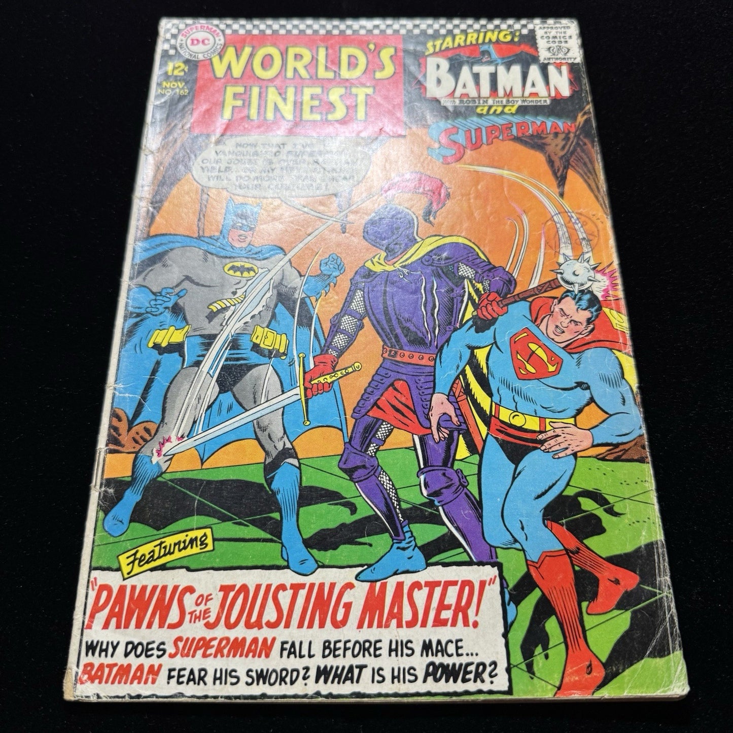 Worlds Finest 162 - Silver Age Dc Comics 1966