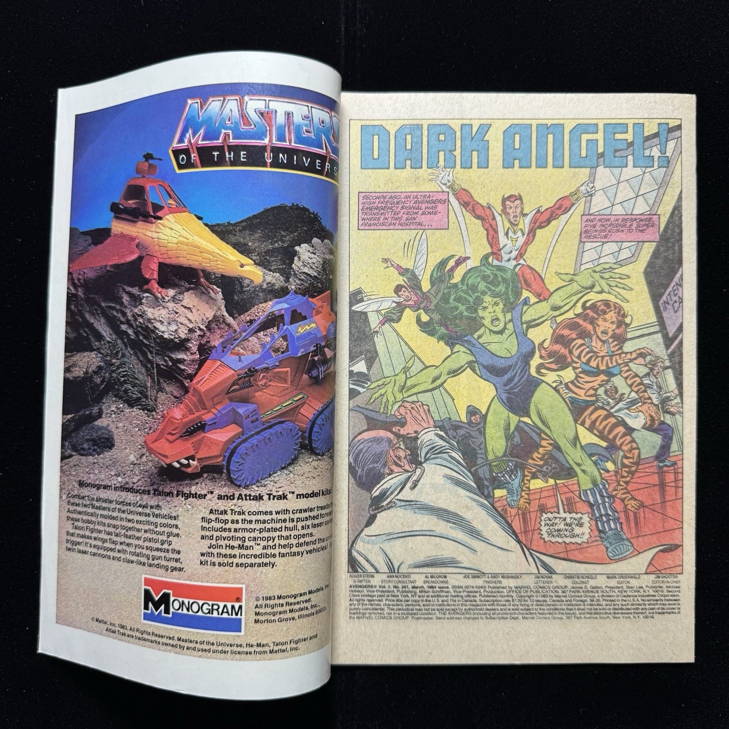 Avengers 241 - Copper Age Marvel Comics 1984