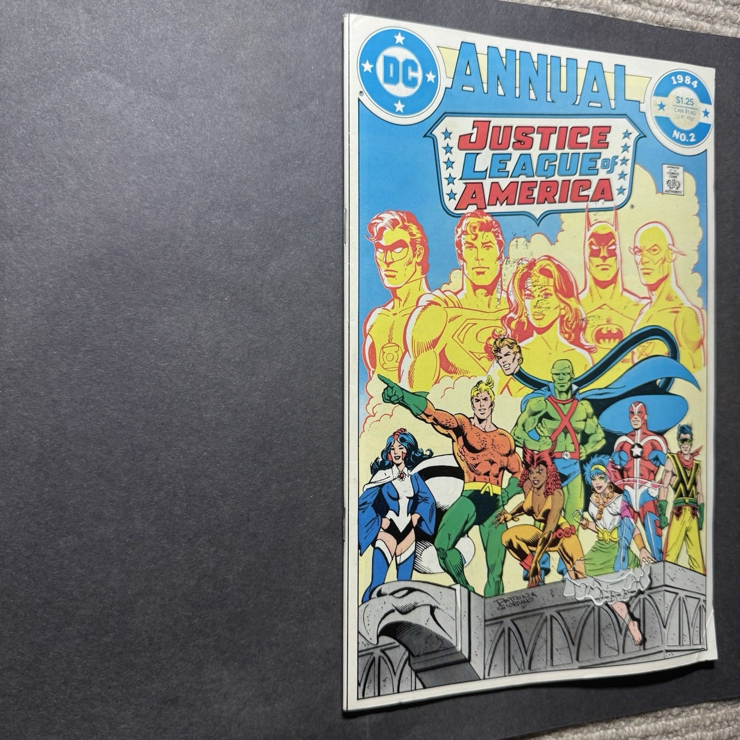 Justice League Annual 2 - 1st App Justice League Detroit - Copper Age Dc 1984
